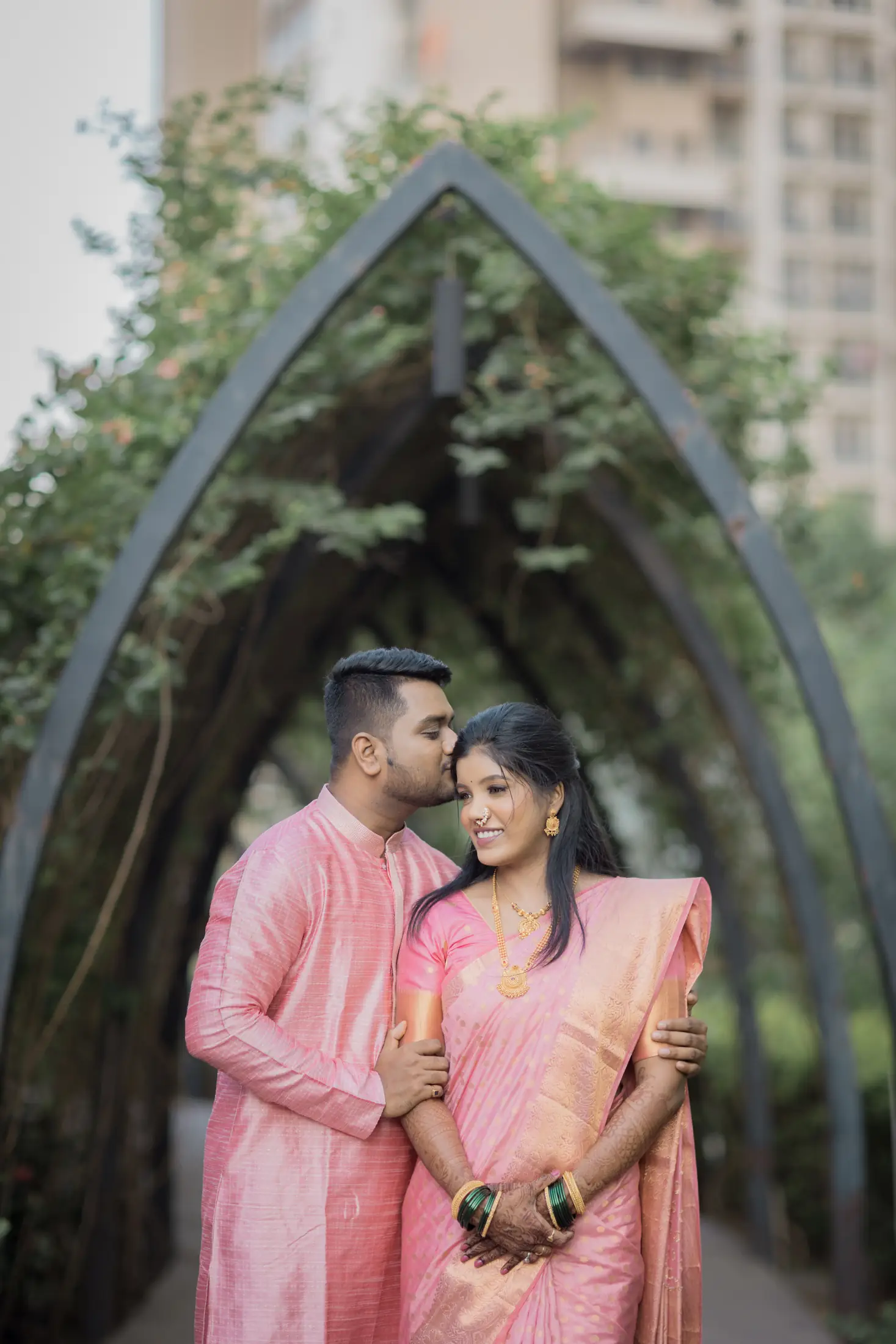 Abhijeet and Pooja engagement portrait 19