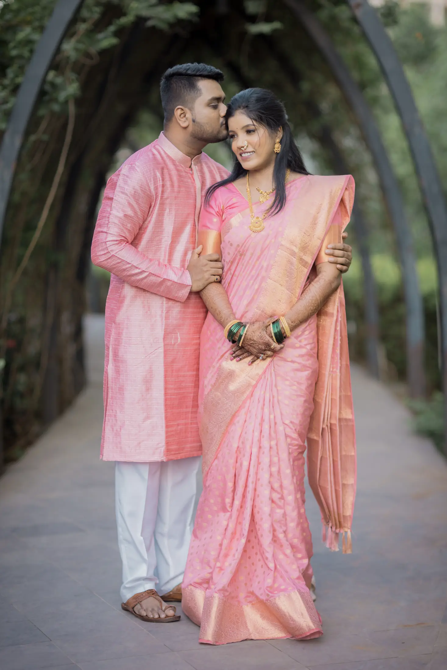 Abhijeet and Pooja engagement portrait 20