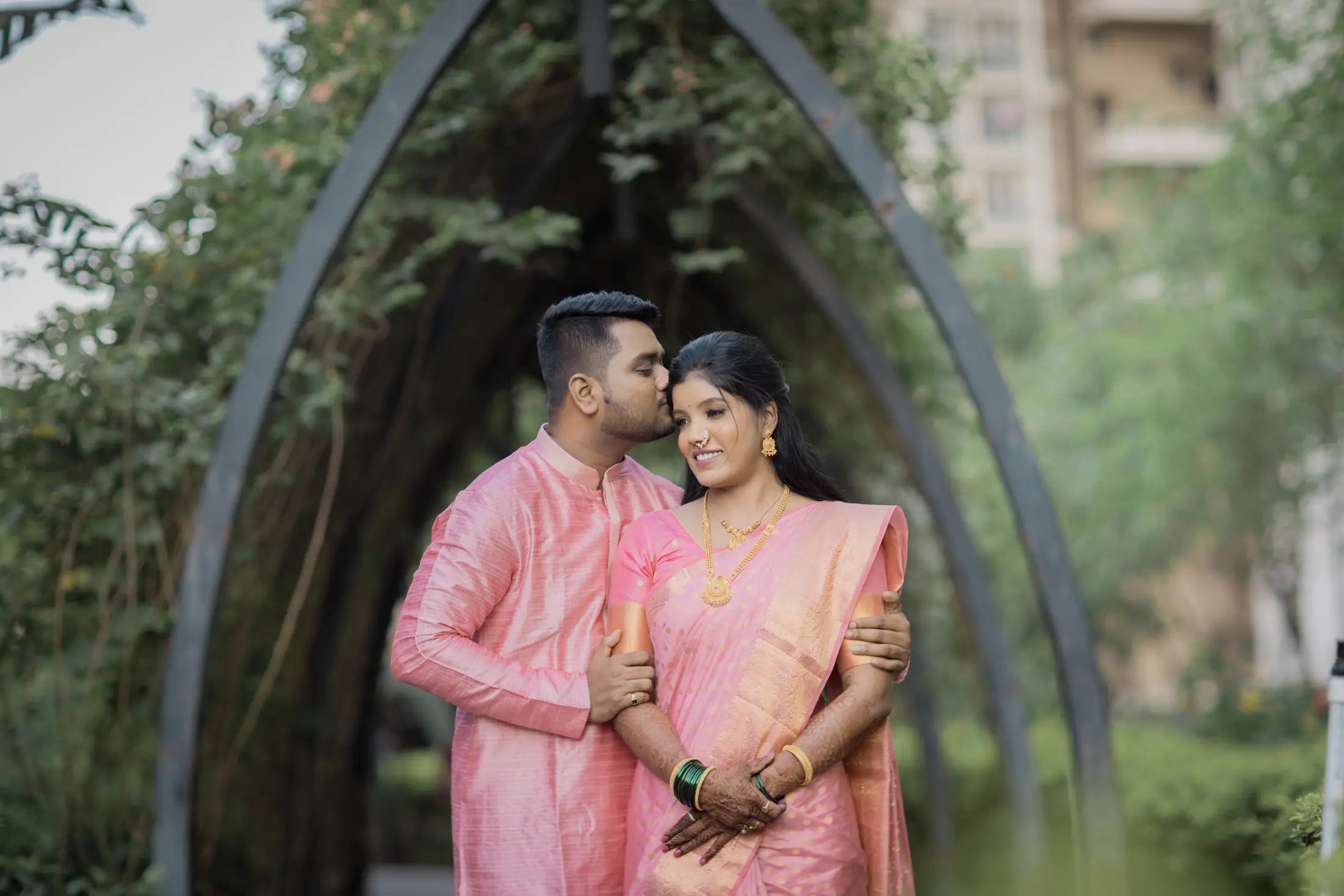 Abhijeet and Pooja engagement portrait 21
