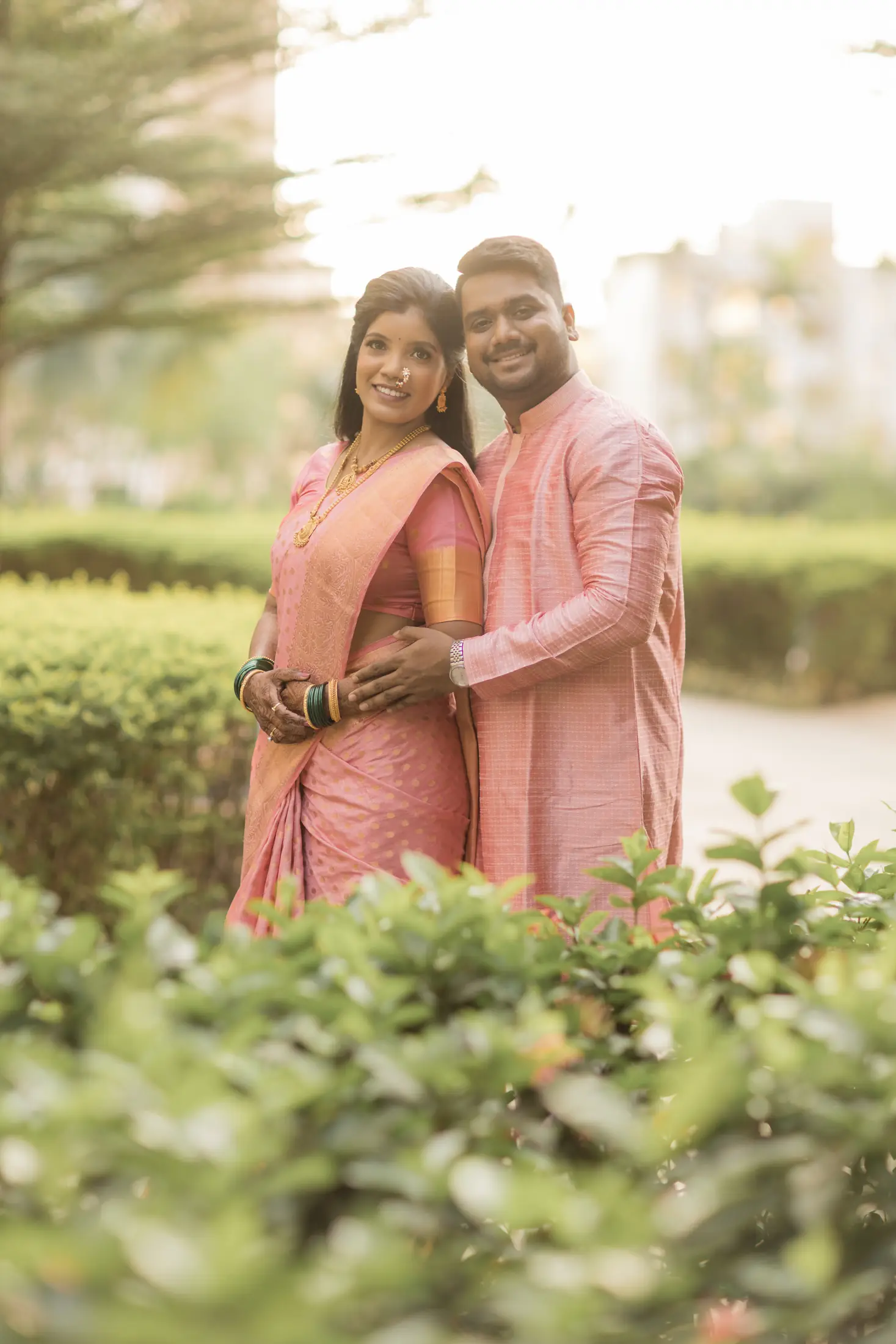 Abhijeet and Pooja engagement portrait 26