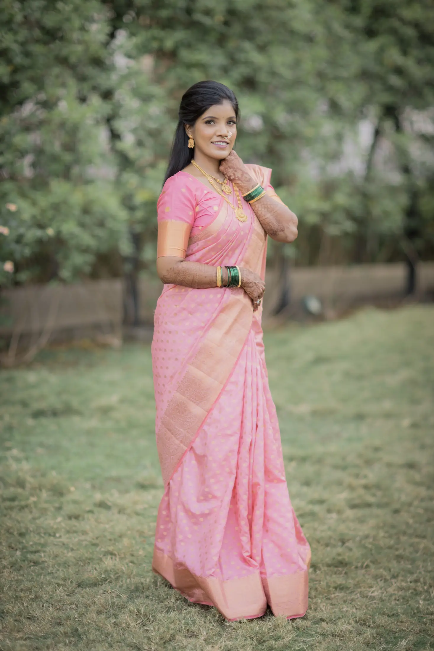 Abhijeet and Pooja engagement portrait 28