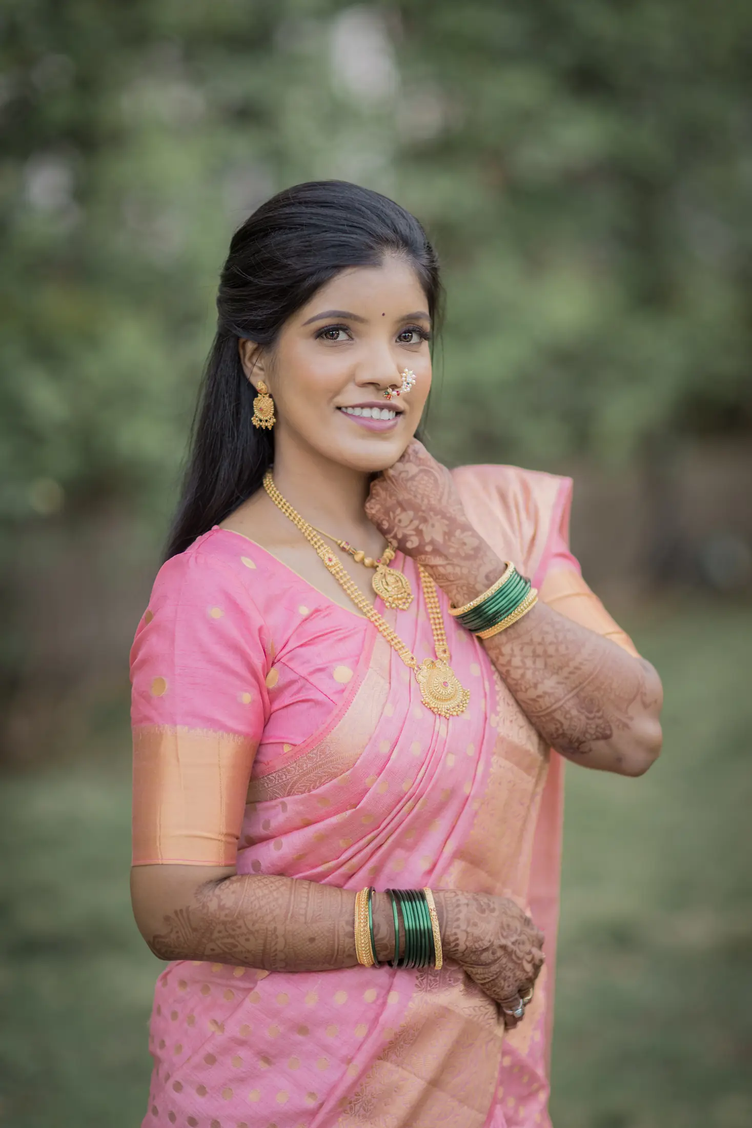 Abhijeet and Pooja engagement portrait 29