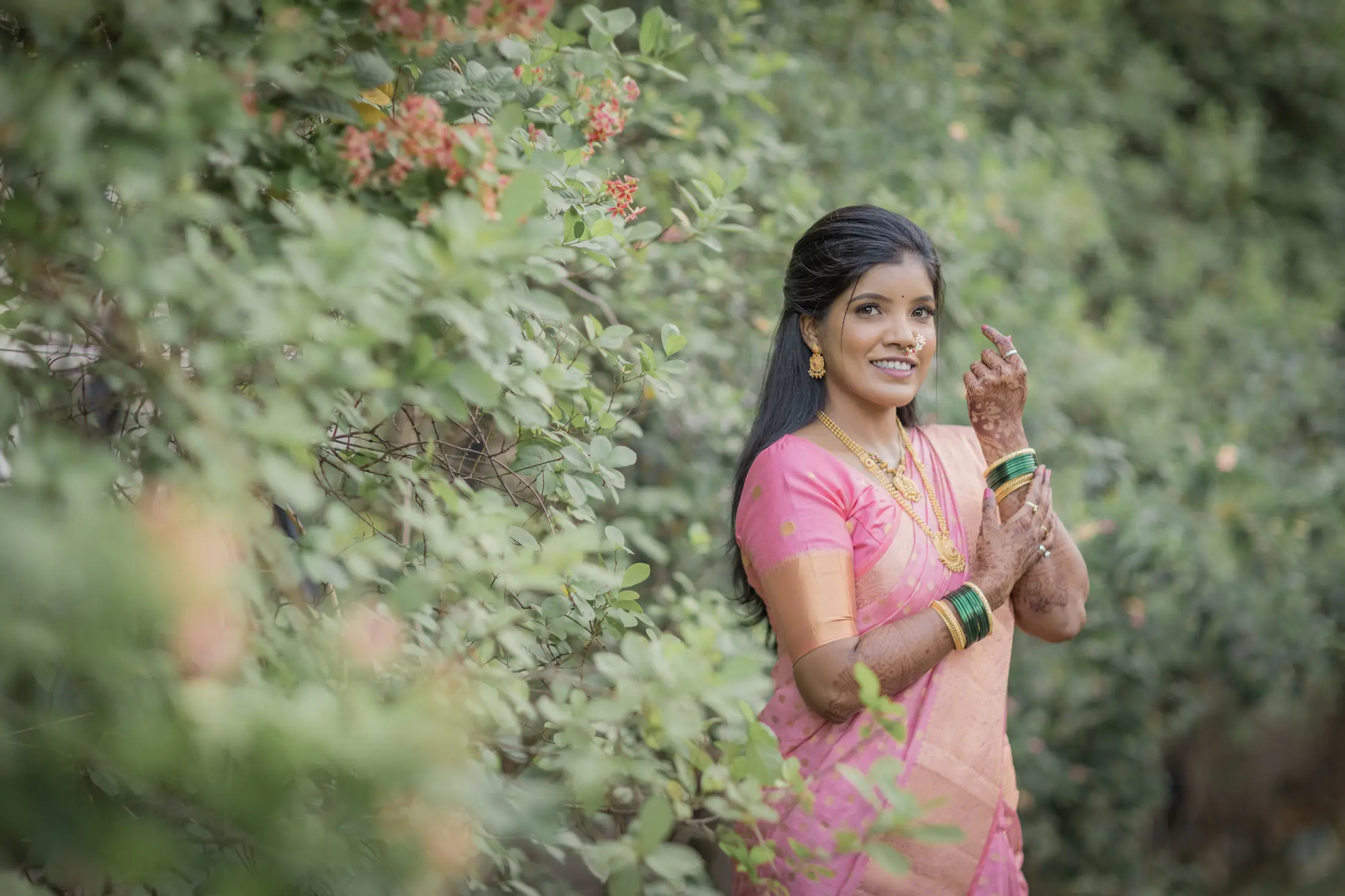 Abhijeet and Pooja engagement portrait 32