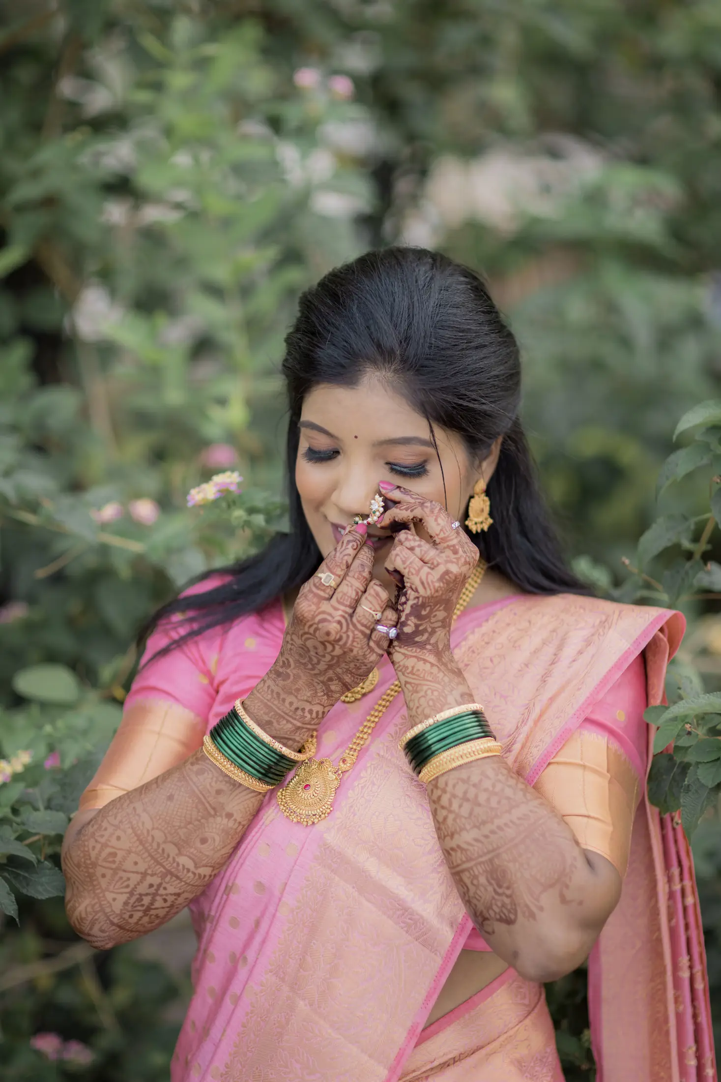 Abhijeet and Pooja engagement portrait 34