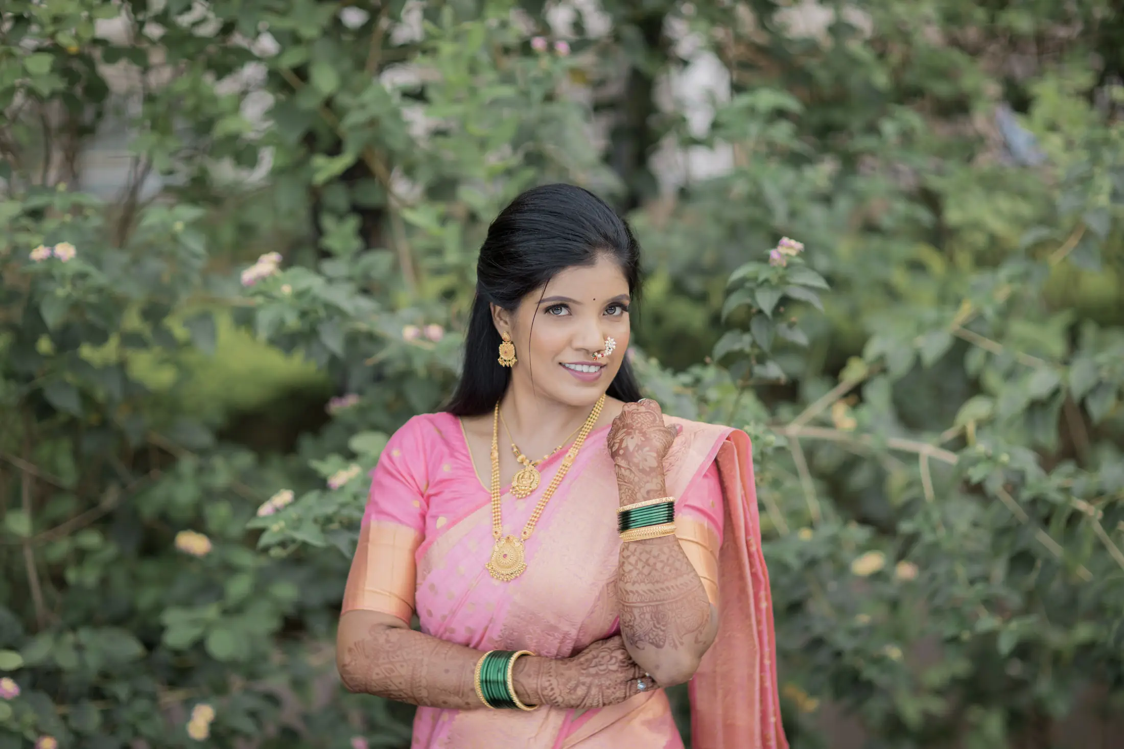 Abhijeet and Pooja engagement portrait 35