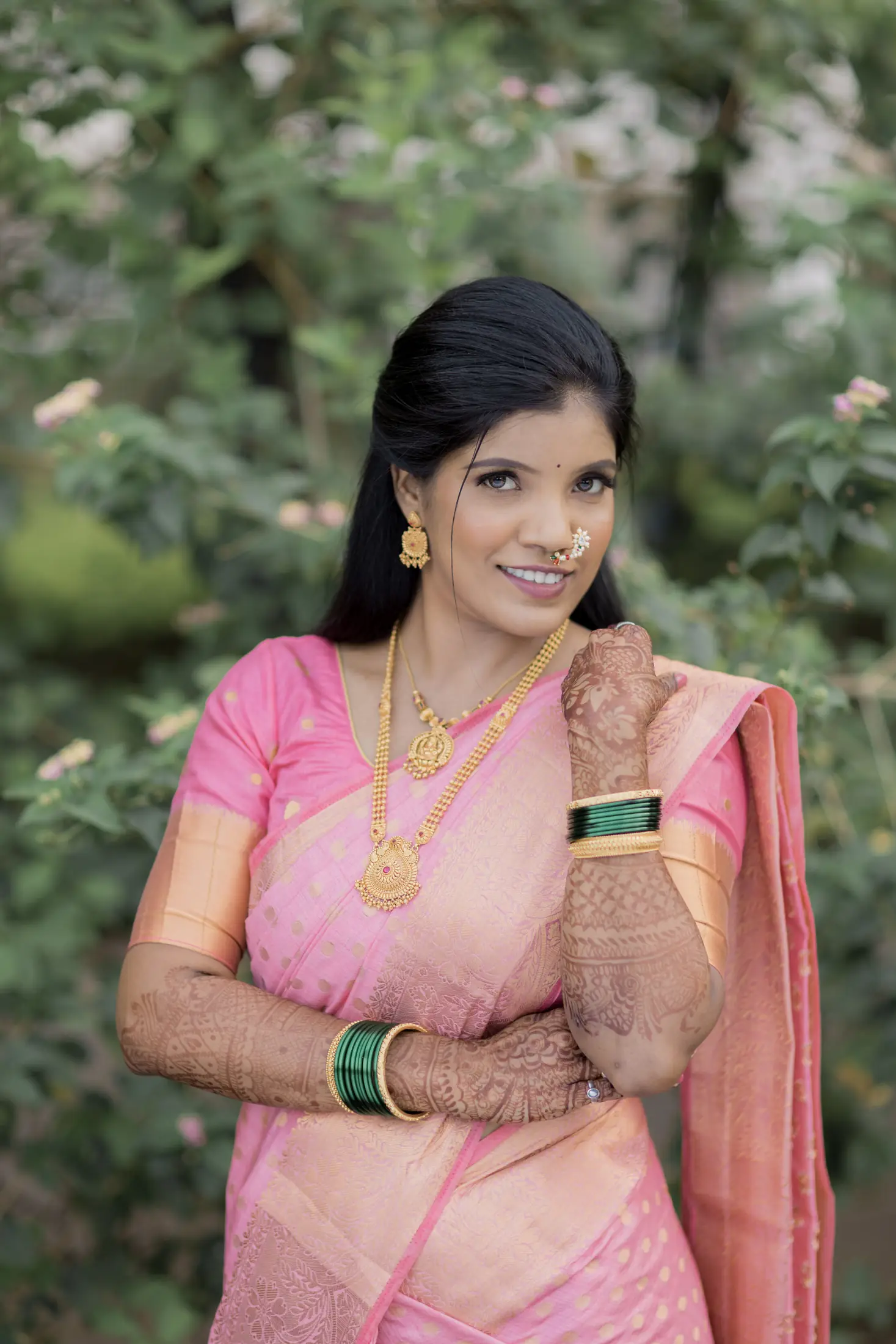 Abhijeet and Pooja engagement portrait 36