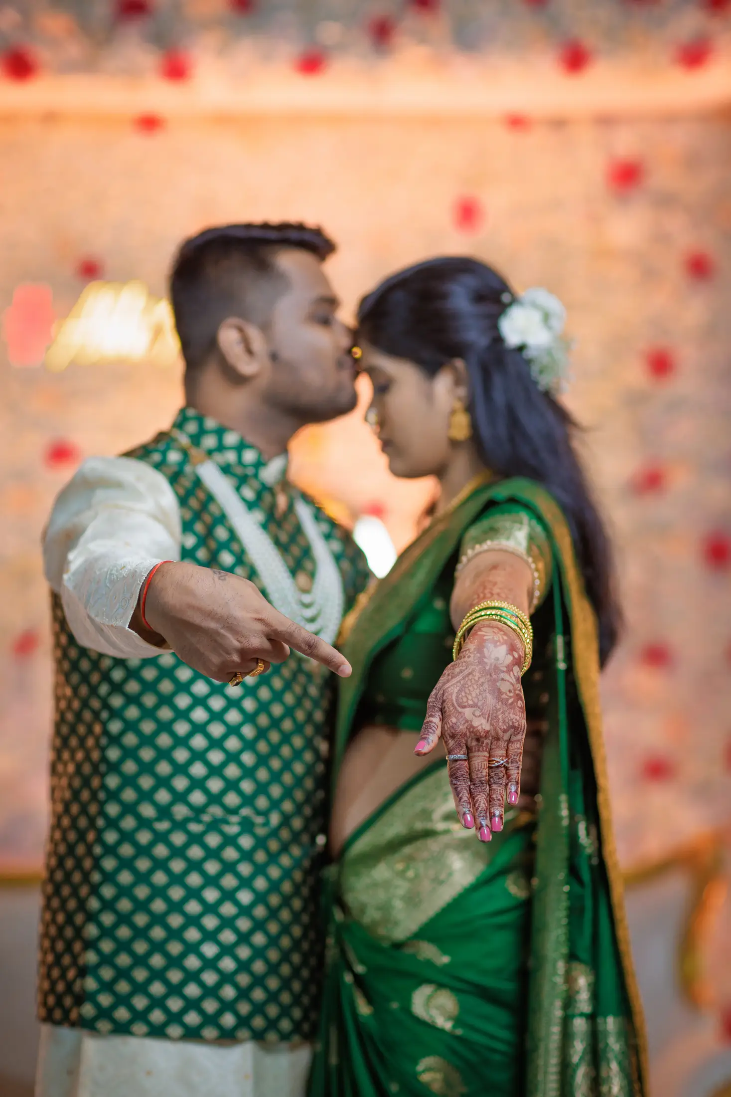 Abhijeet and Pooja engagement portrait 54