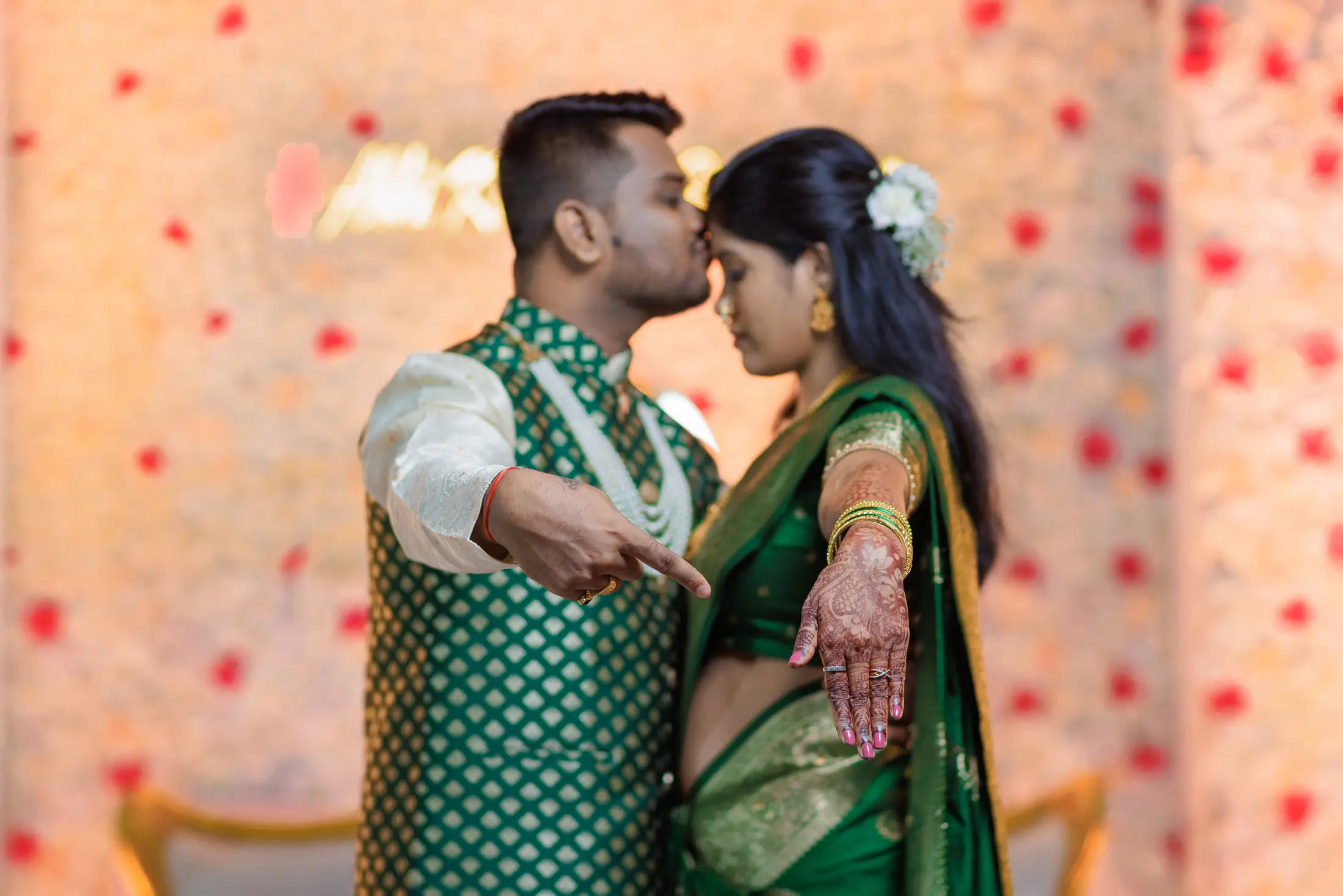 Abhijeet and Pooja engagement portrait 55