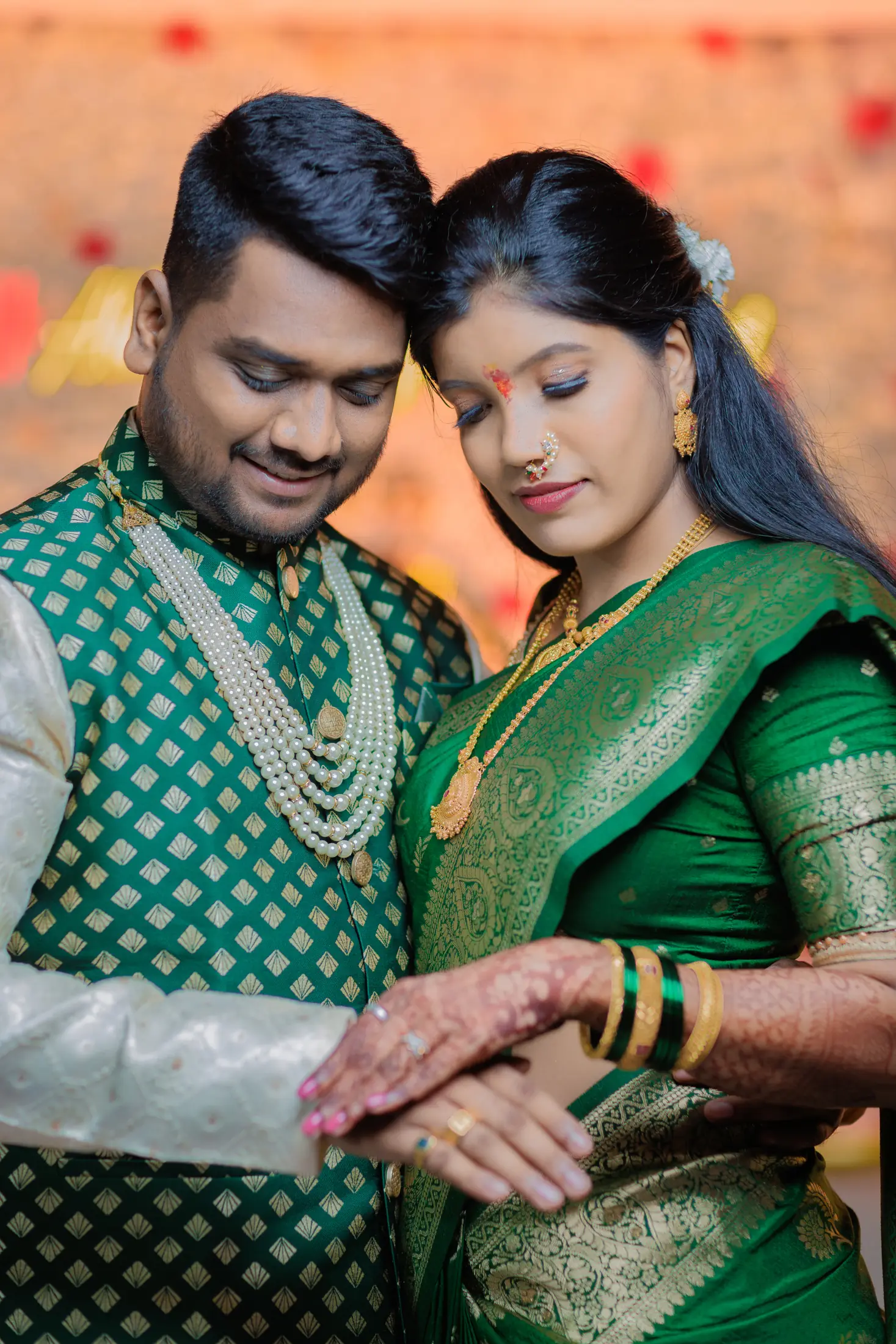 Abhijeet and Pooja engagement portrait 56