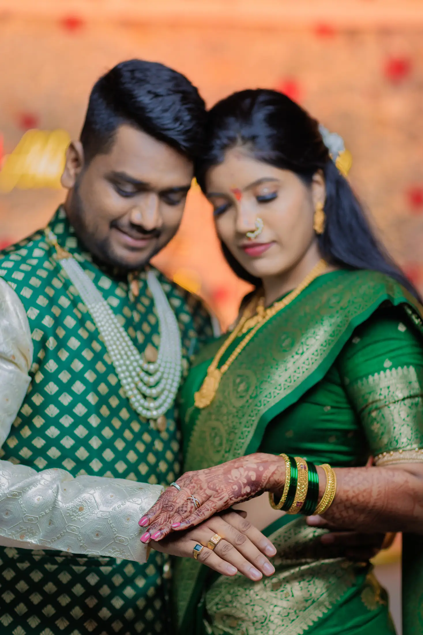 Abhijeet and Pooja engagement portrait 57