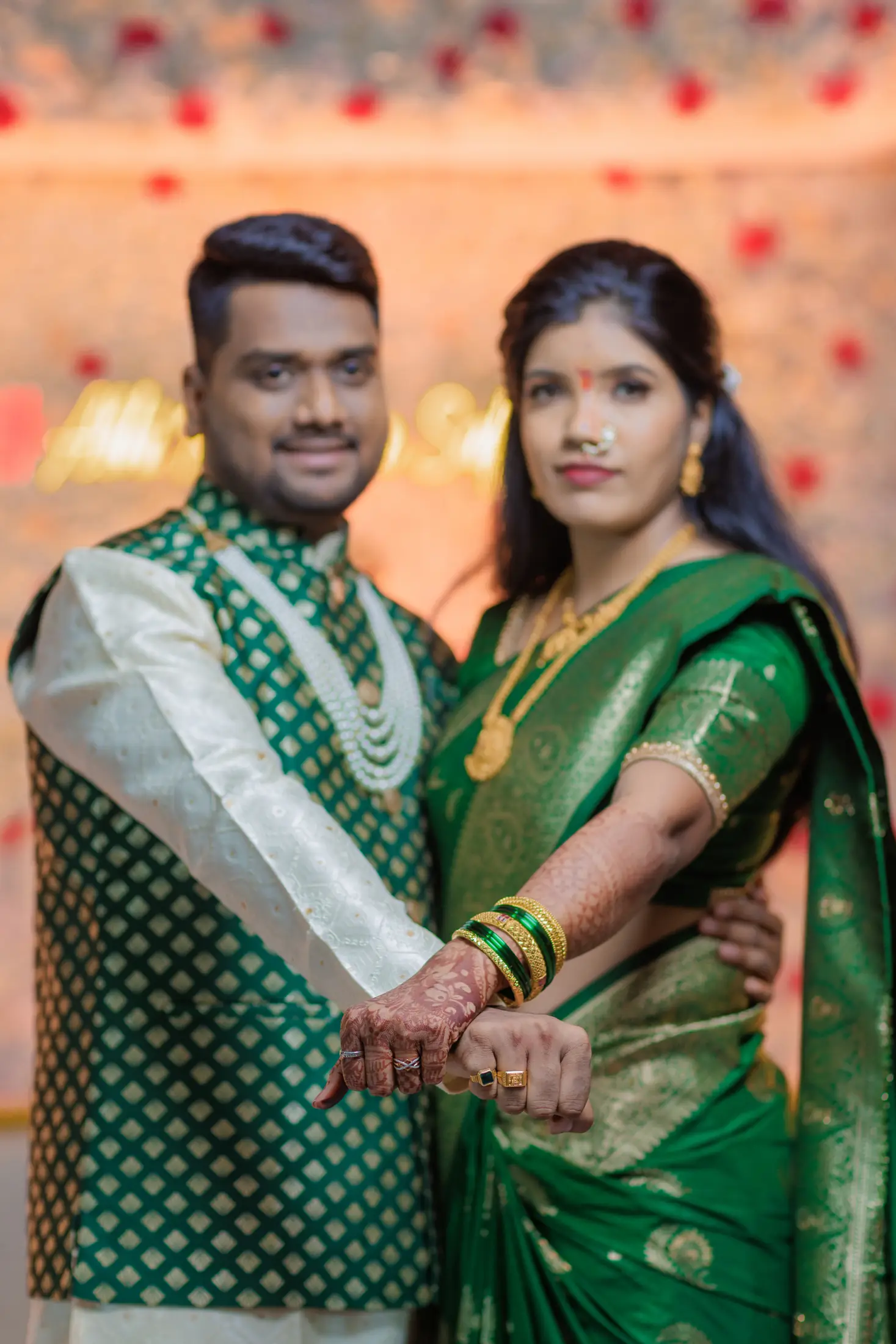 Abhijeet and Pooja engagement portrait 58