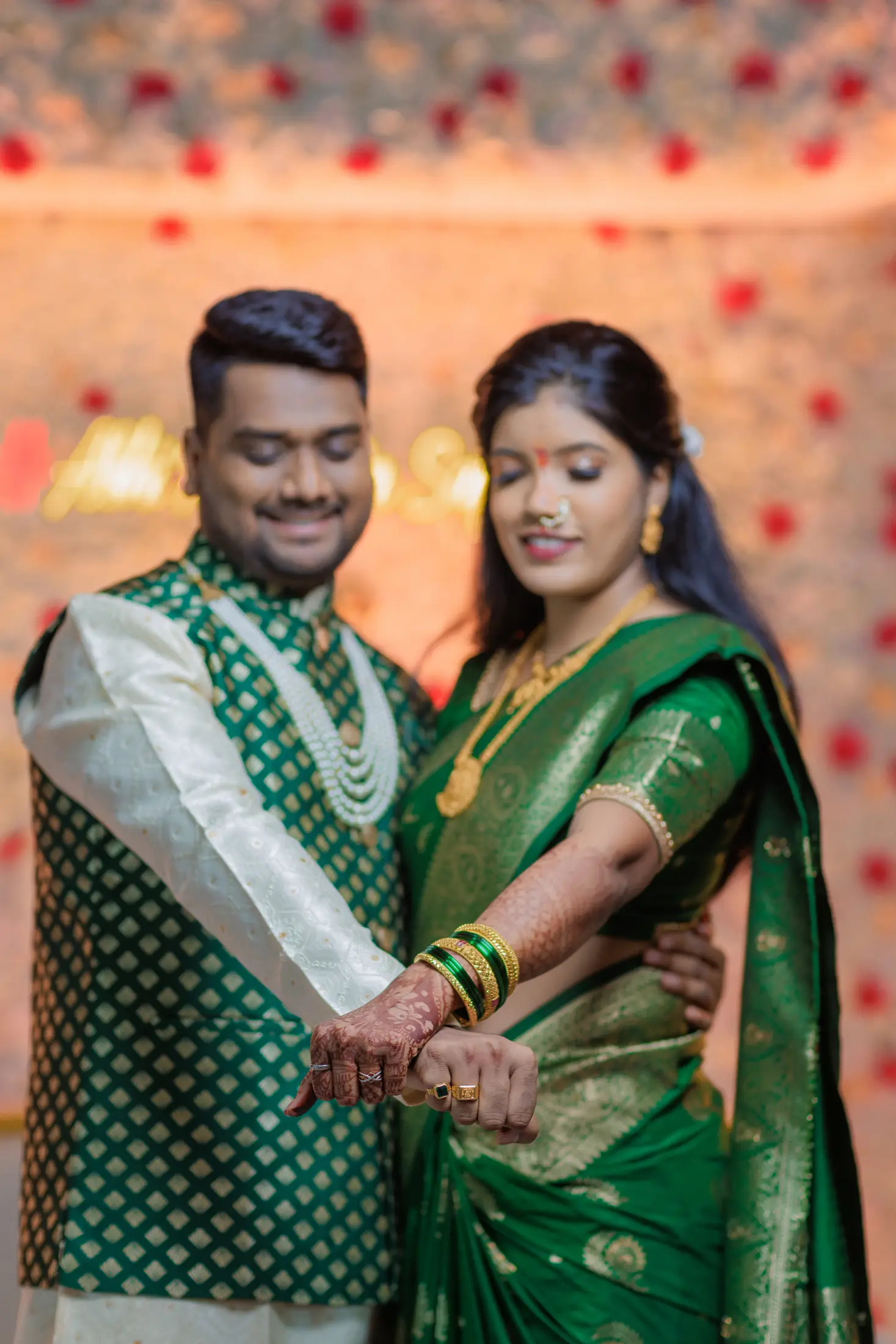 Abhijeet and Pooja engagement portrait 59