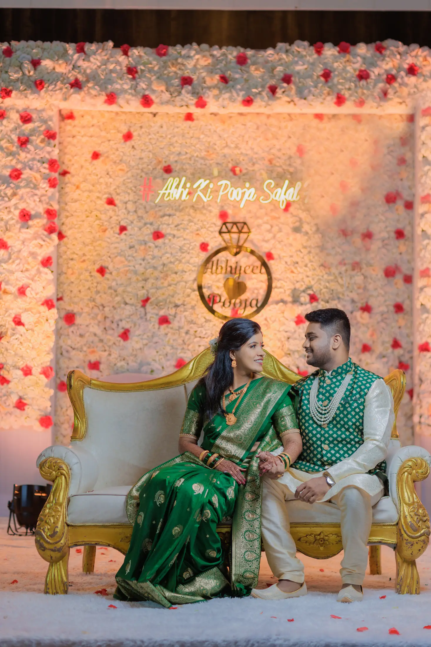 Abhijeet and Pooja engagement portrait 68