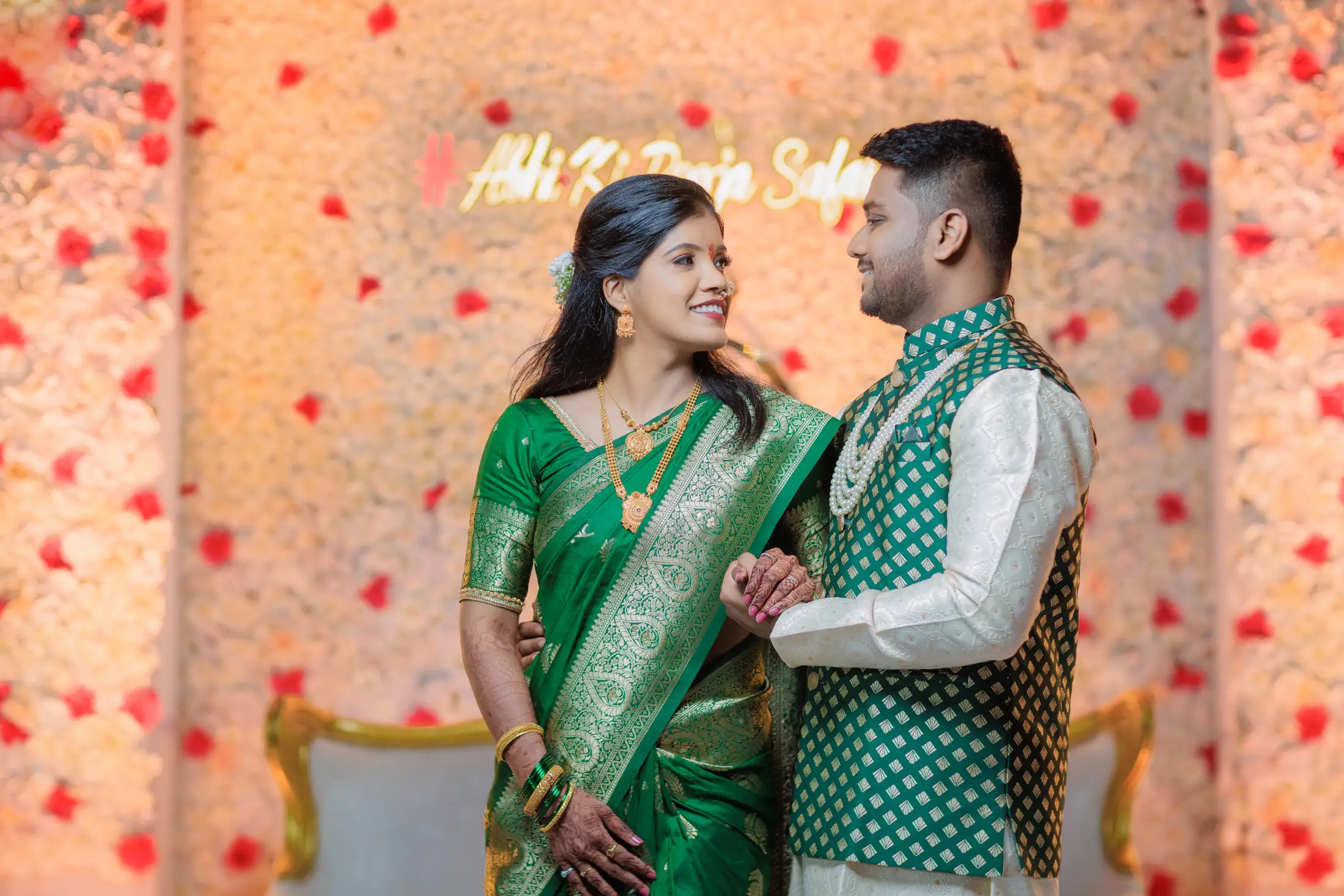 Abhijeet and Pooja engagement portrait 72
