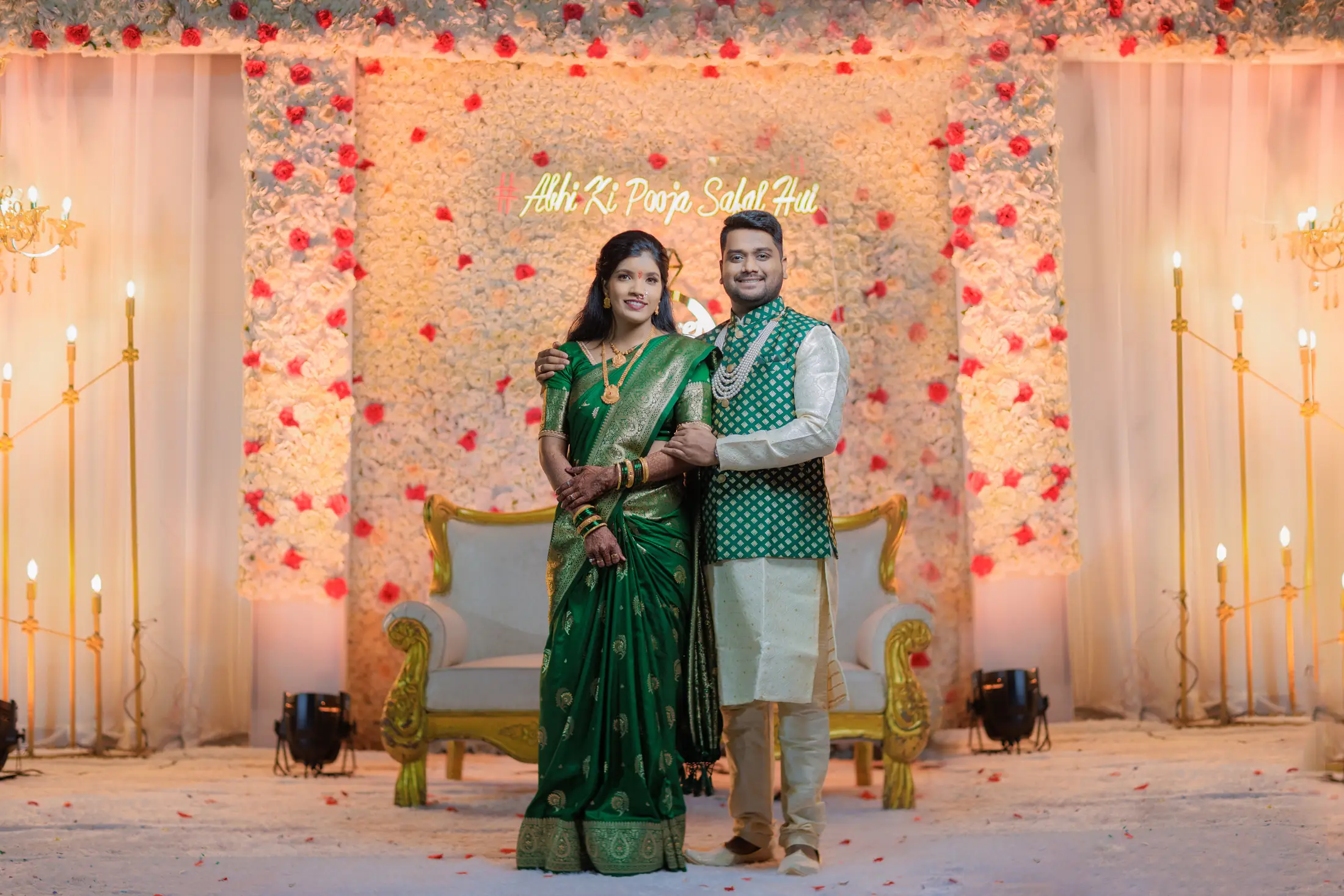 Abhijeet and Pooja engagement portrait 73