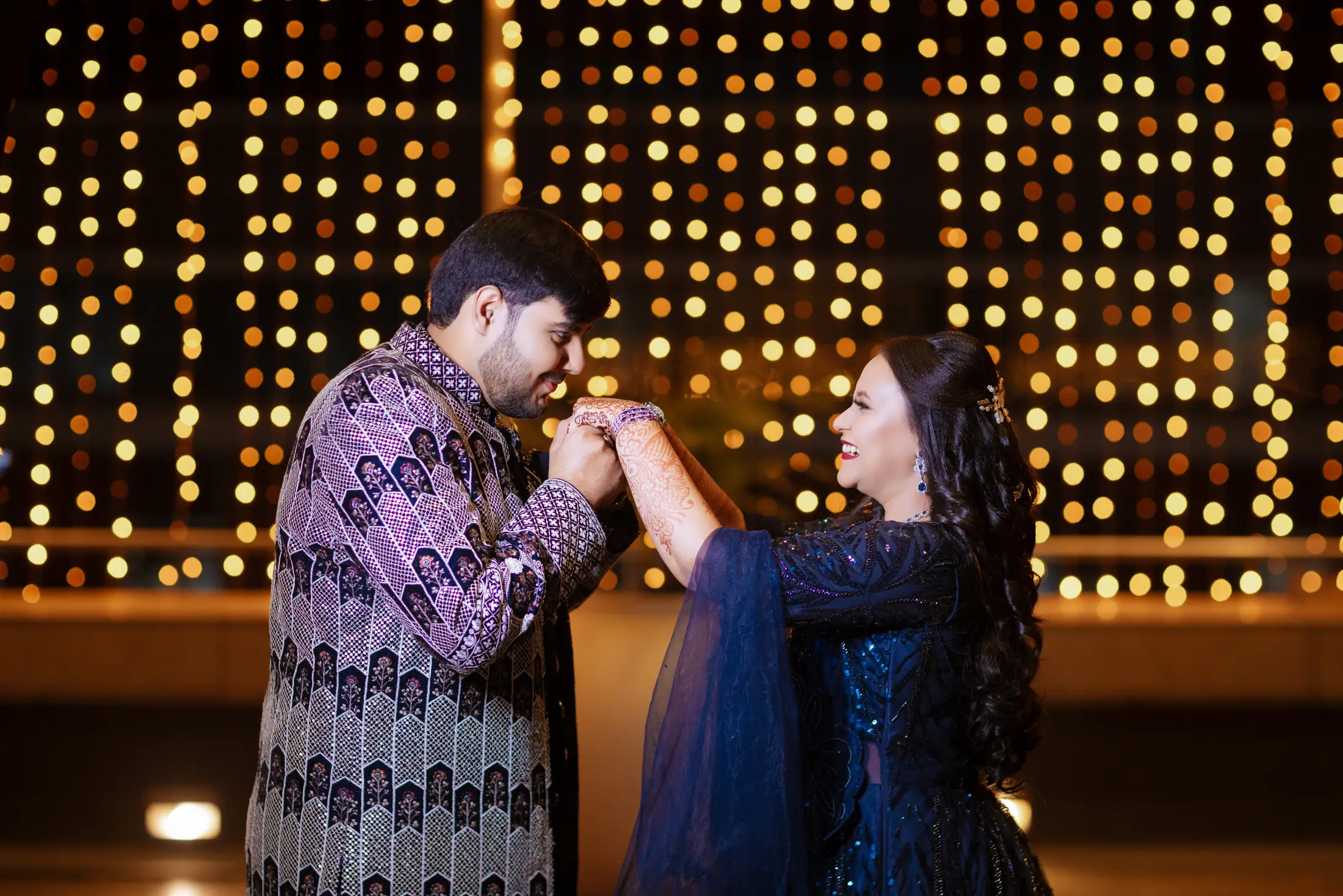 Komal & Jay engagement story photograph