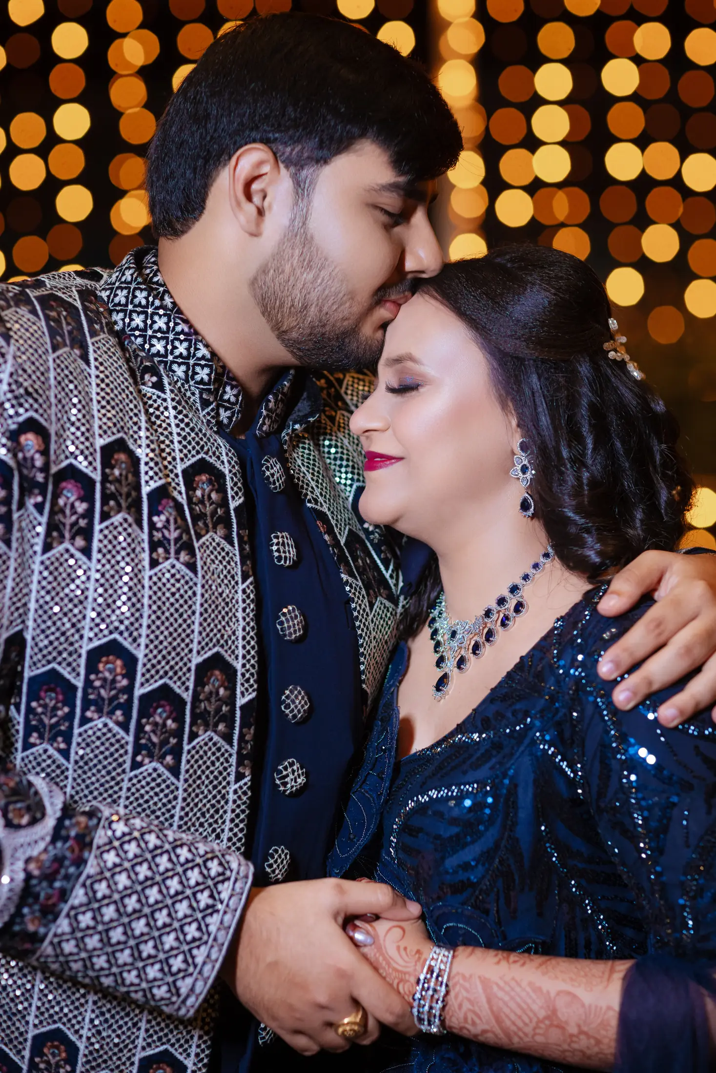 Komal and Jay engagement portrait 3
