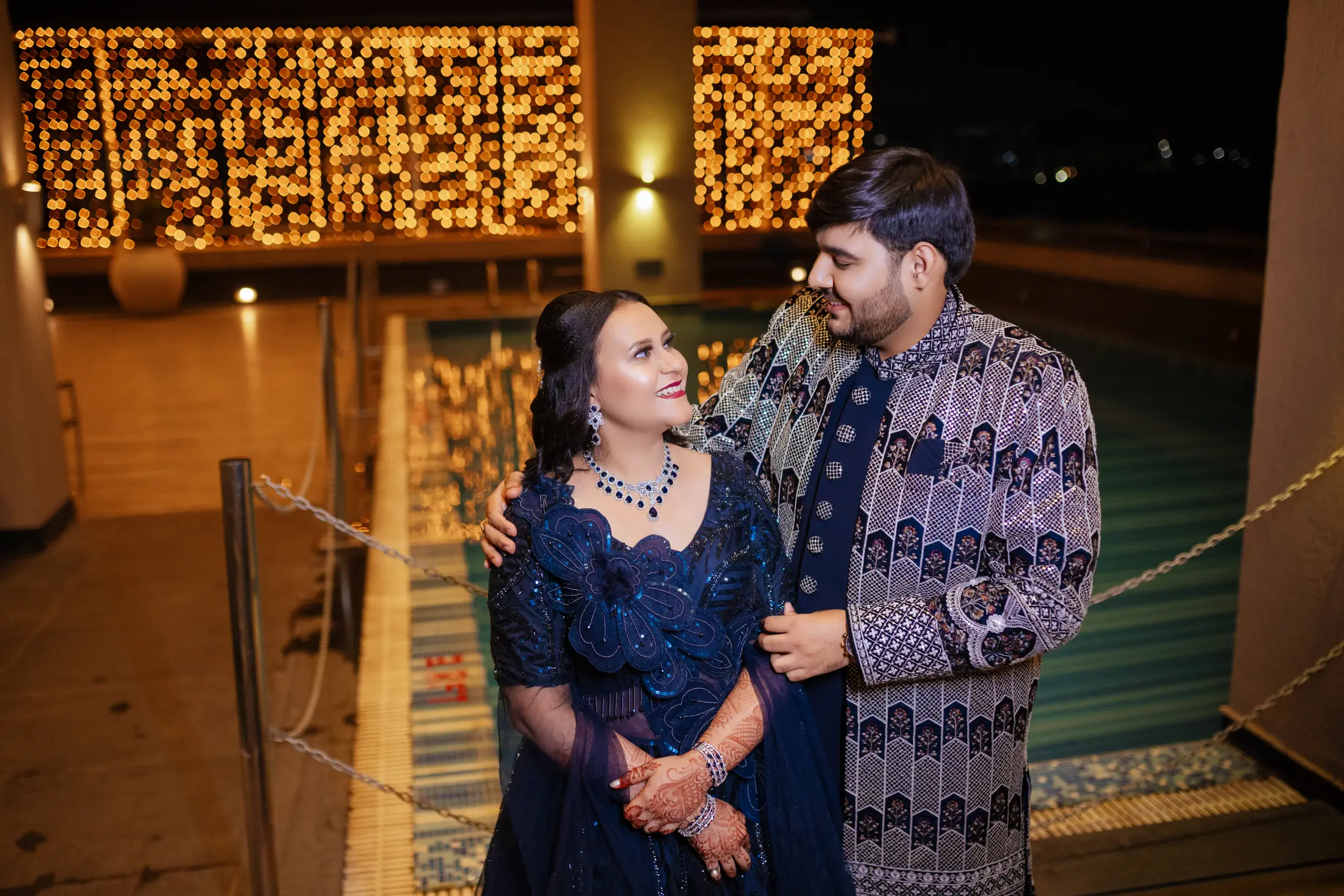 Komal and Jay engagement portrait 6