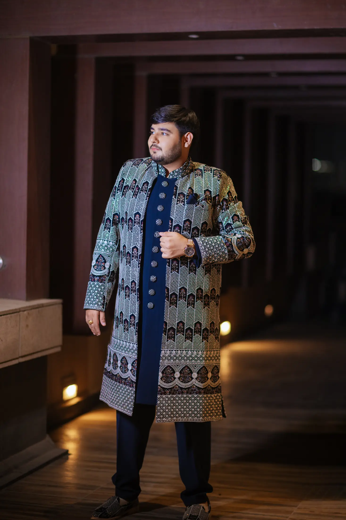 Komal and Jay engagement portrait 13