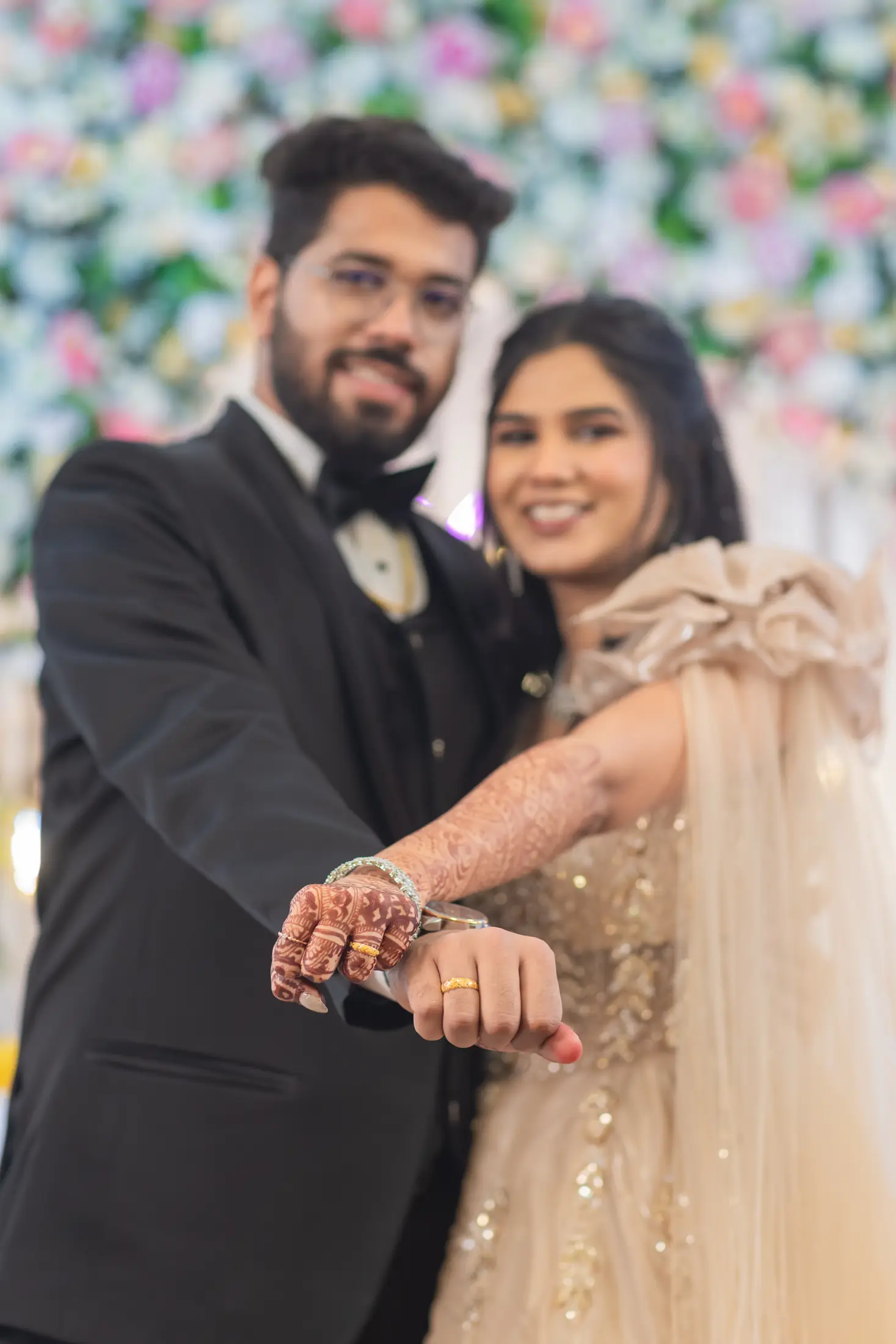 Omkar Shrilila engagement portrait 9