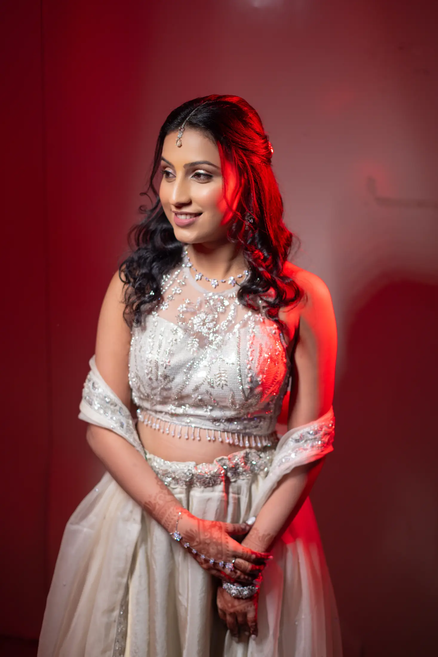 Umesh and Unnati engagement portrait 10