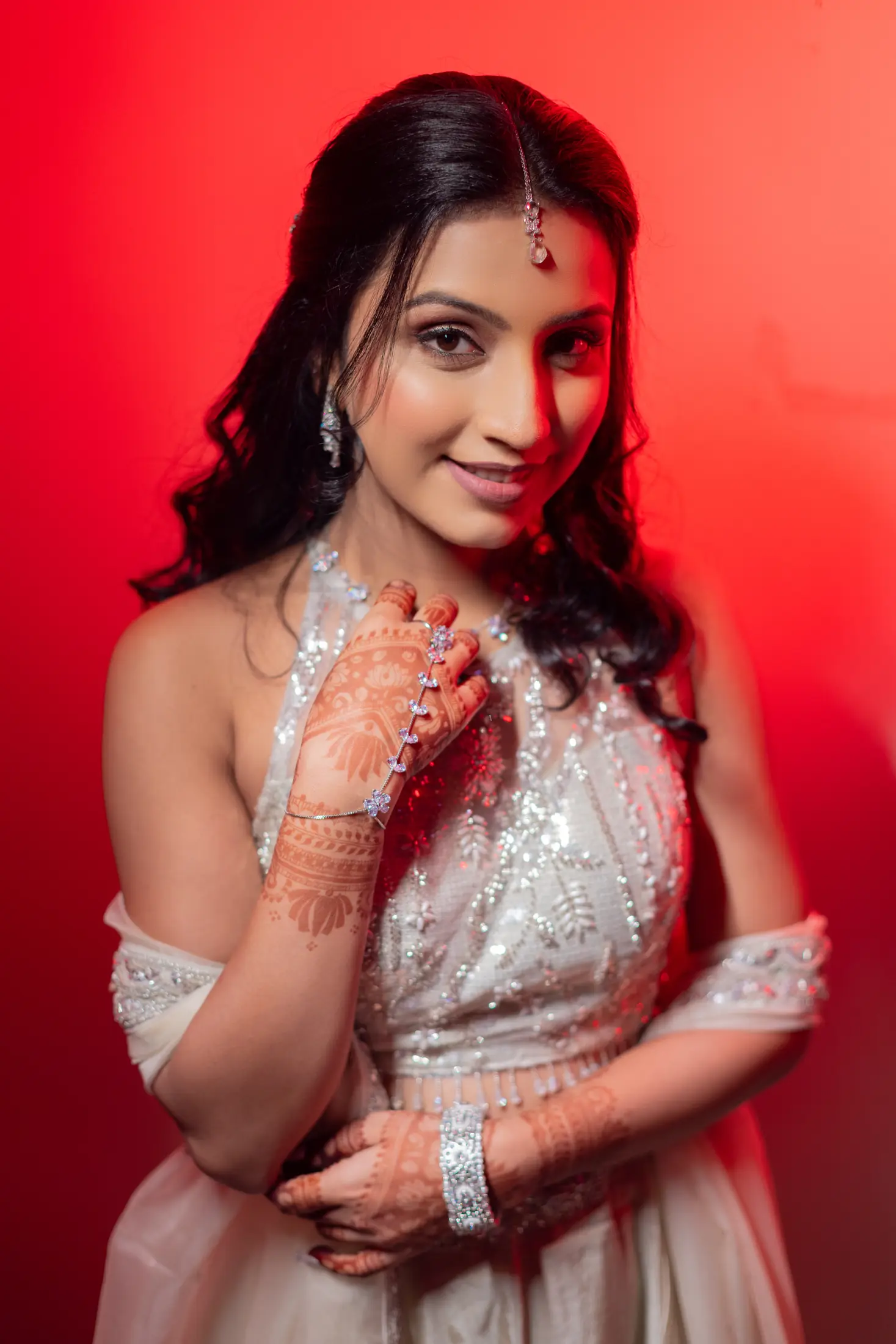 Umesh and Unnati engagement portrait 12