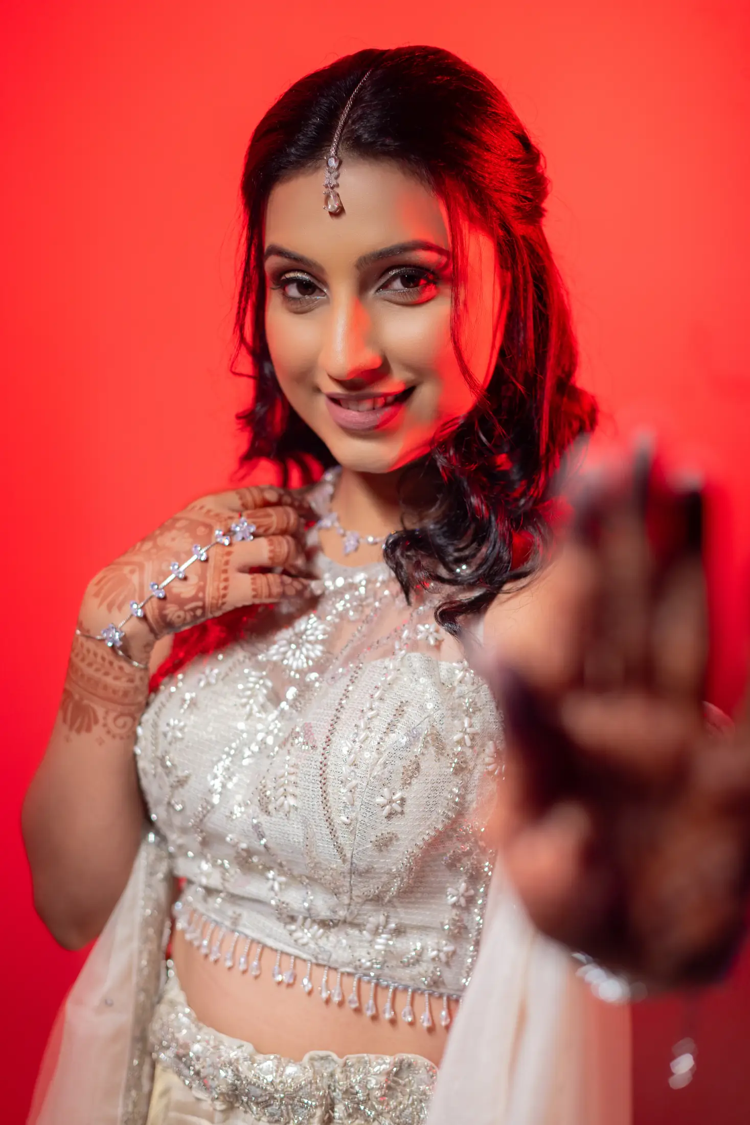 Umesh and Unnati engagement portrait 13