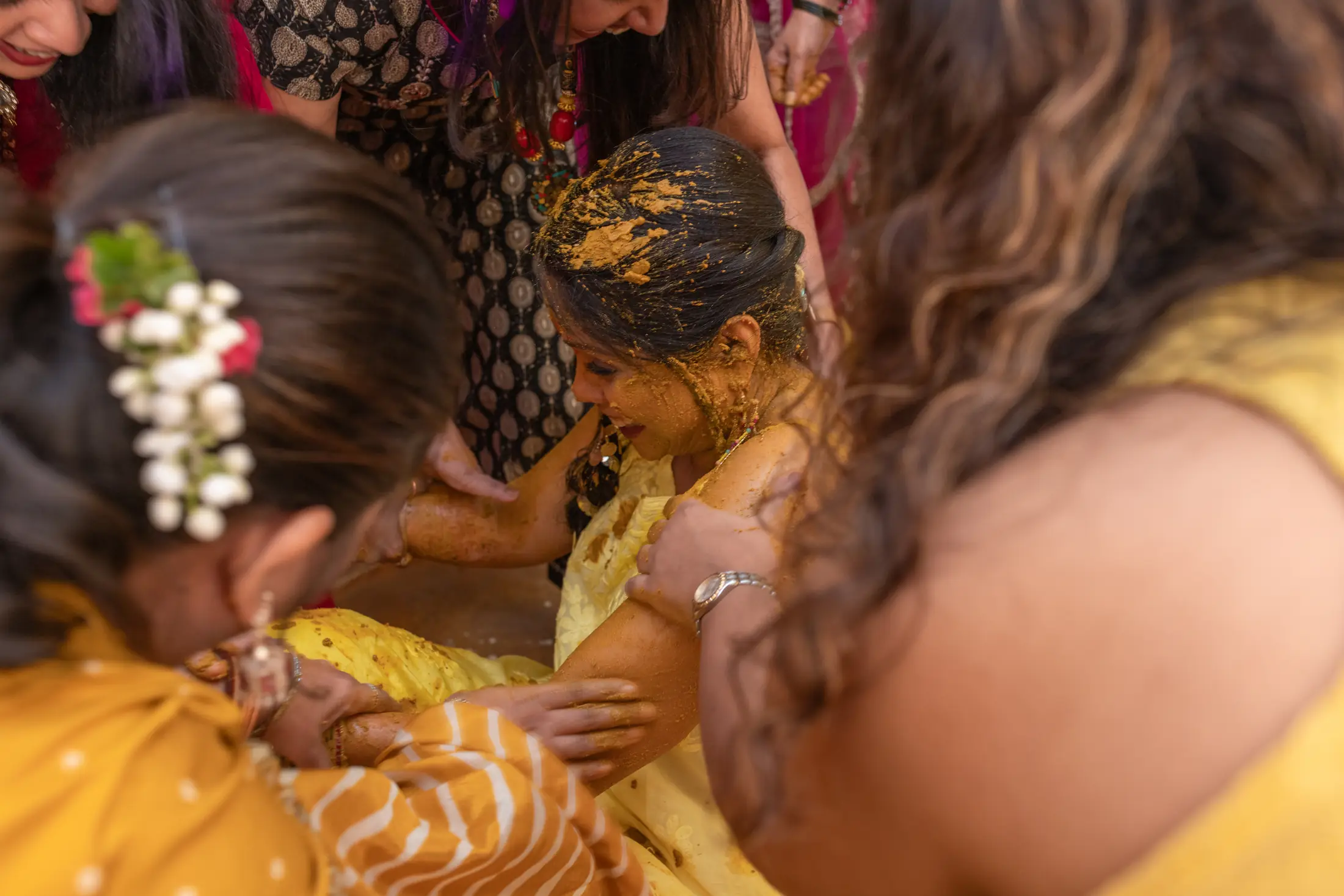 Karishma haldi portrait 5