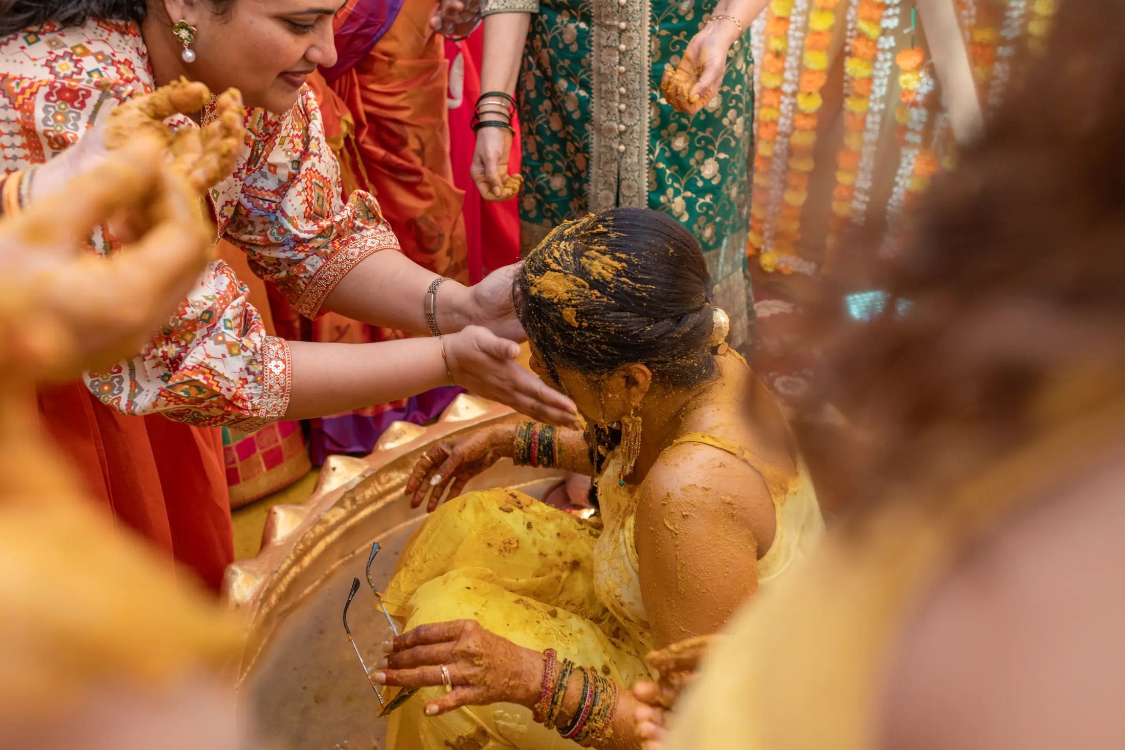 Karishma haldi portrait 7