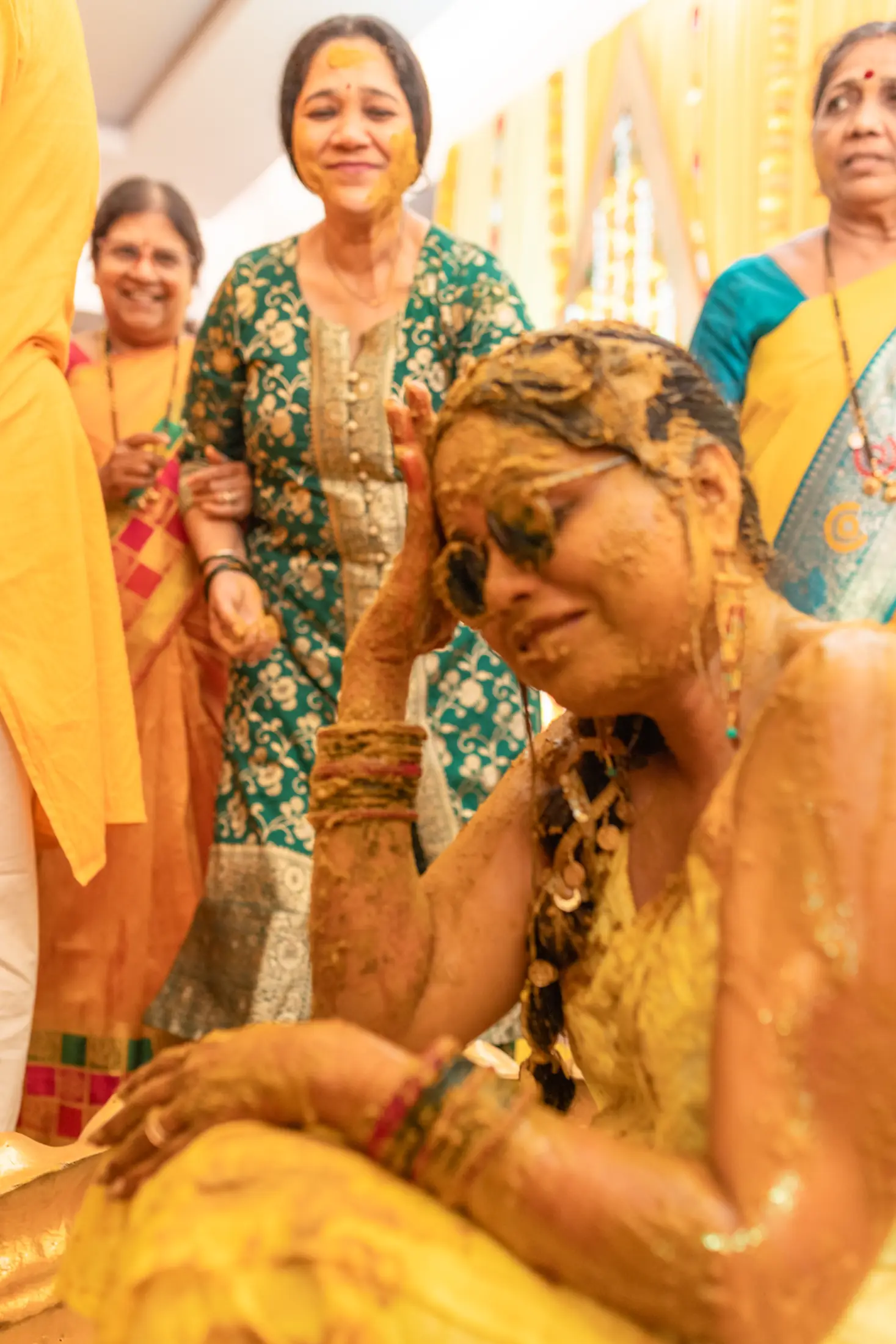 Karishma haldi portrait 8