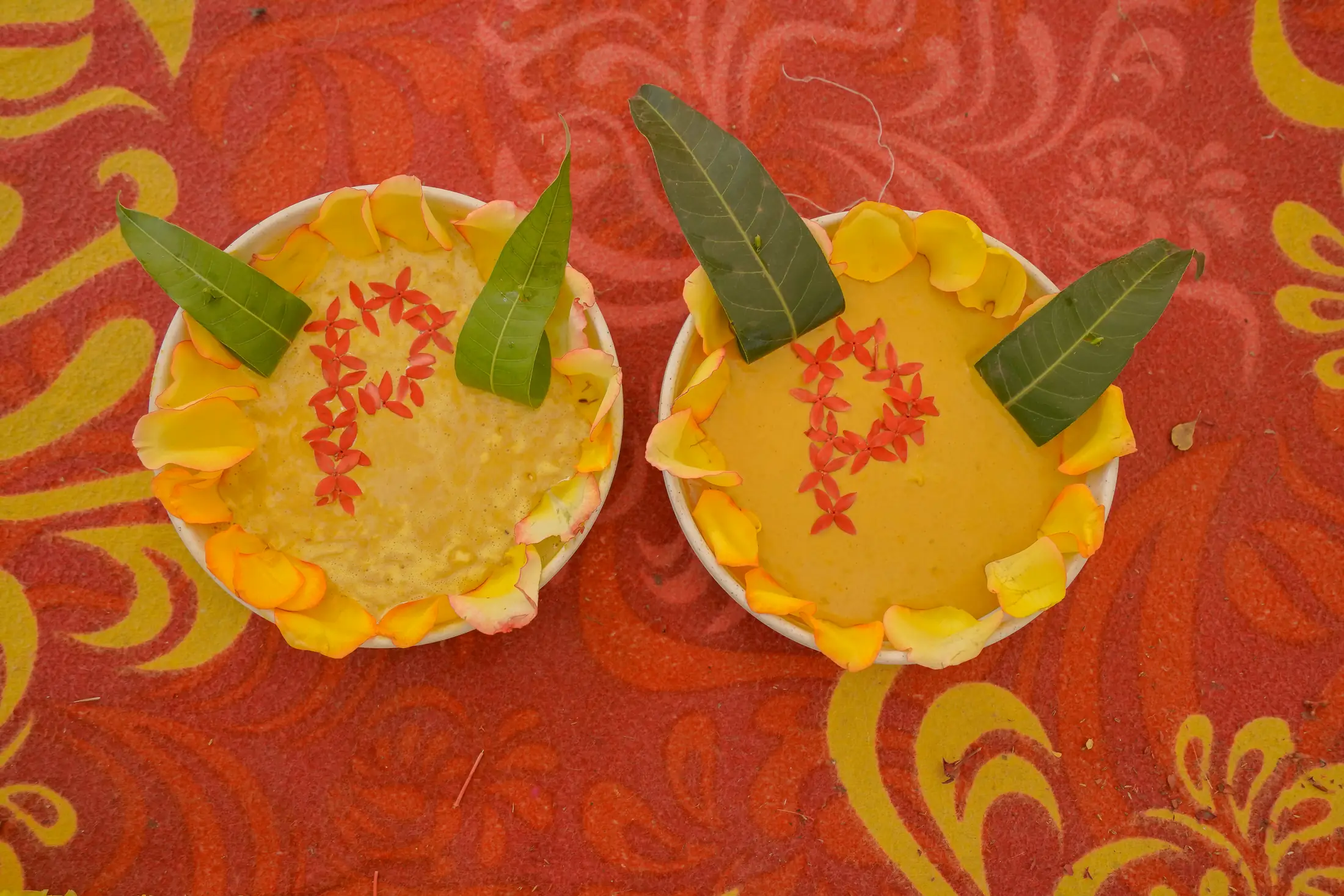 Preety Ghodke haldi story photograph