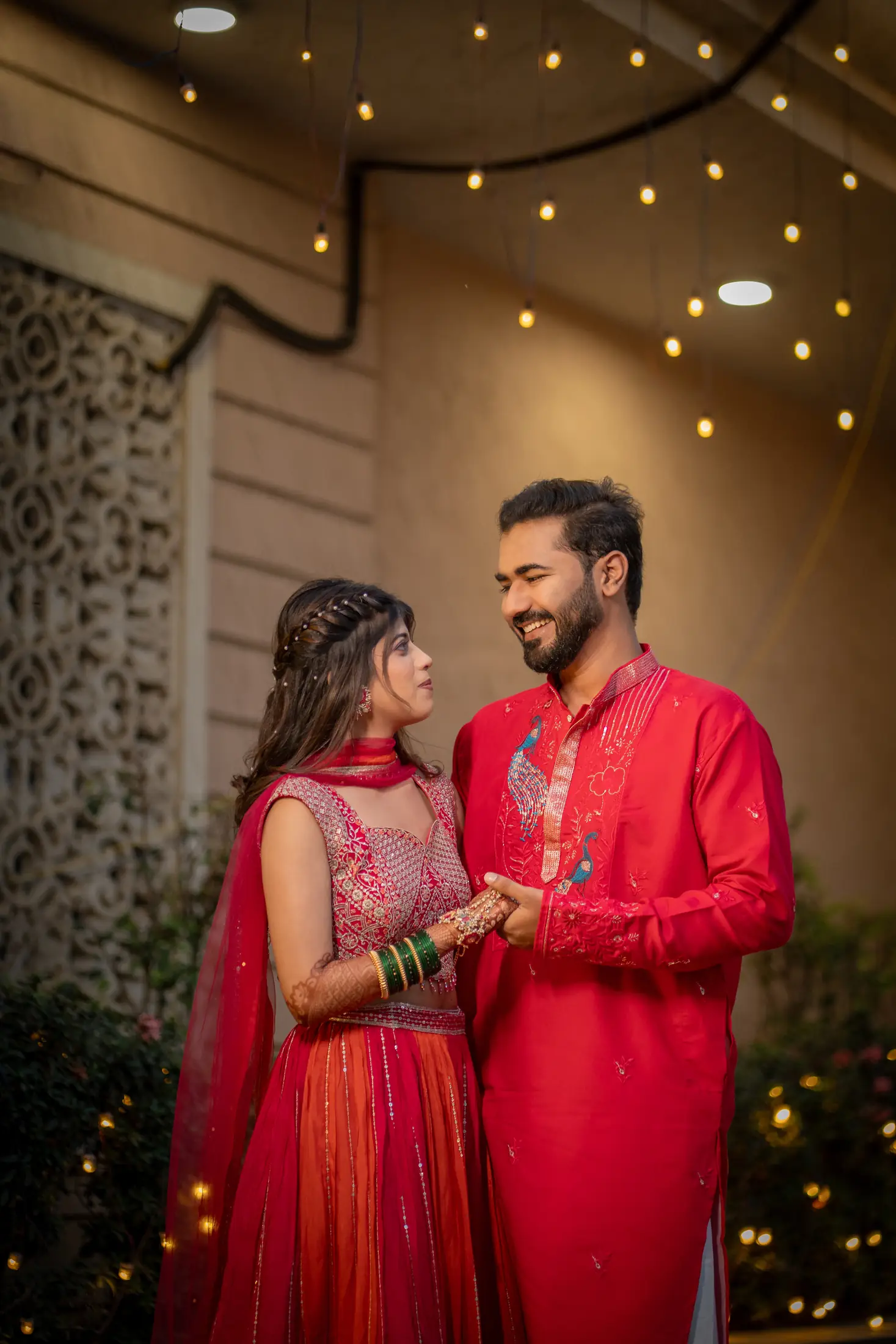 Sakshi Tejas haldi portrait 9
