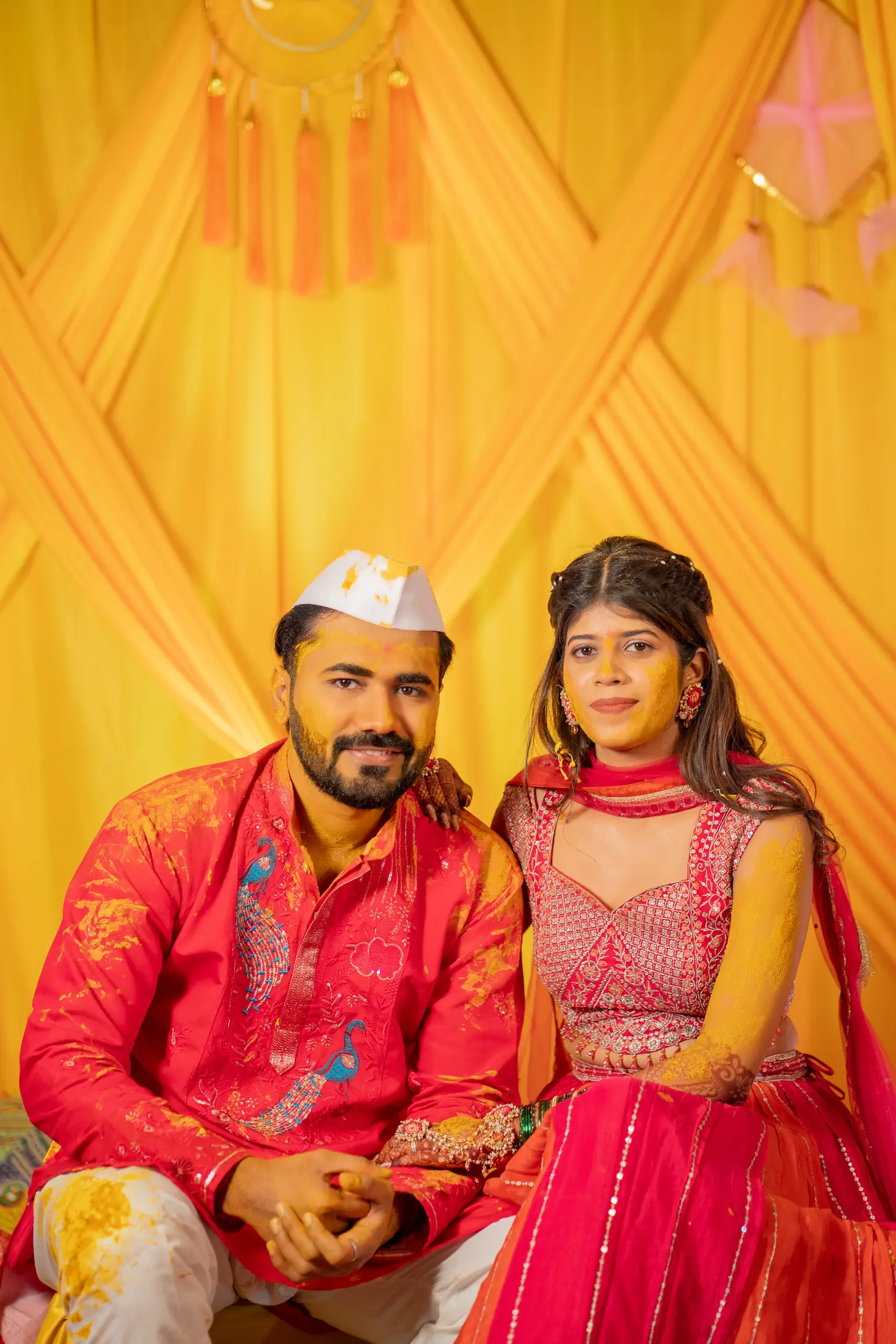 Sakshi Tejas haldi portrait 19