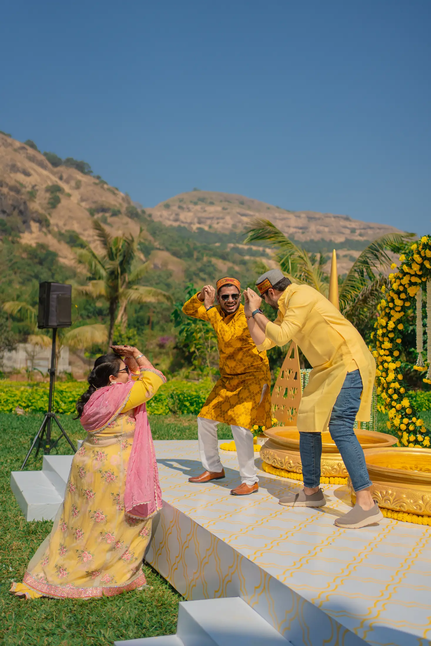Shivangi Benson haldi portrait 14