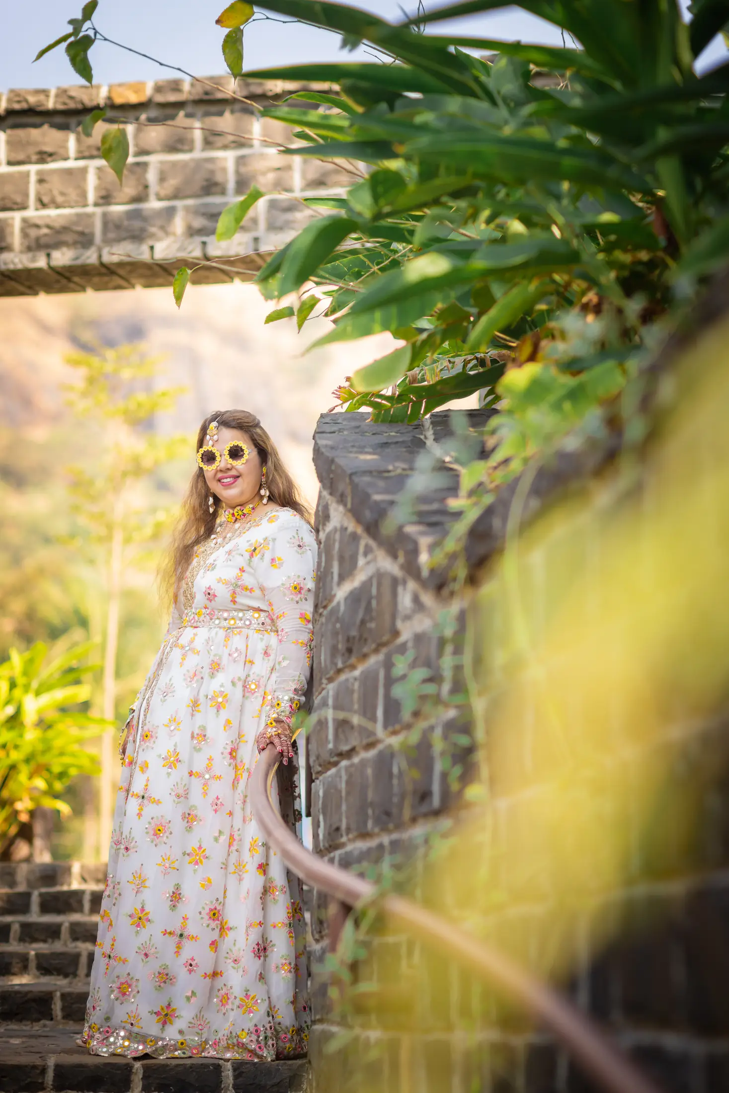 Shivangi Benson haldi portrait 25