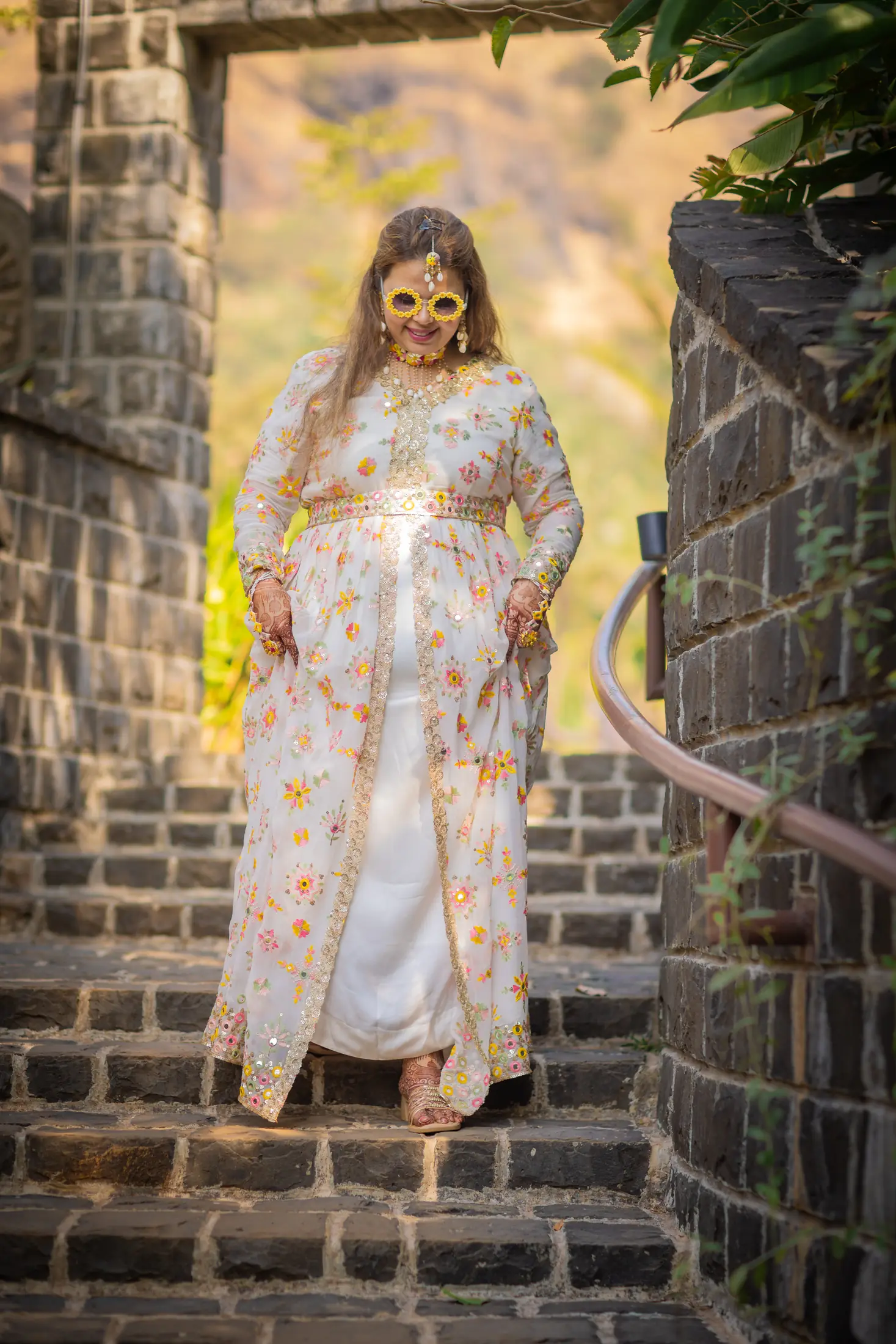 Shivangi Benson haldi portrait 26