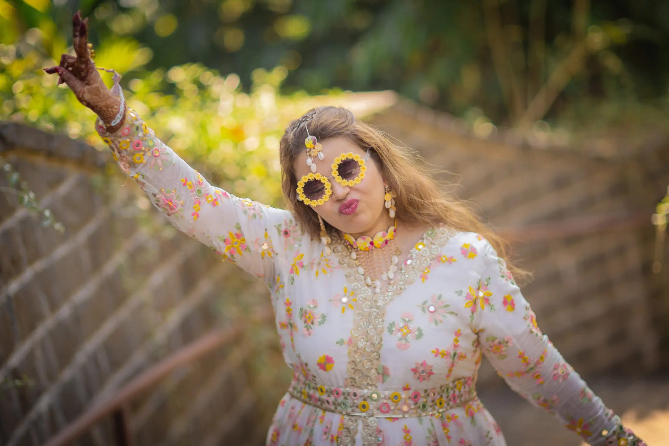 Shivangi Benson haldi portrait 29