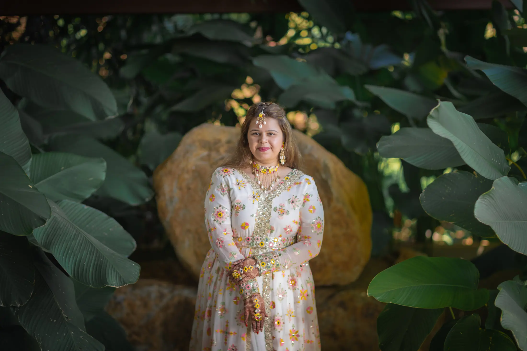 Shivangi Benson haldi portrait 32
