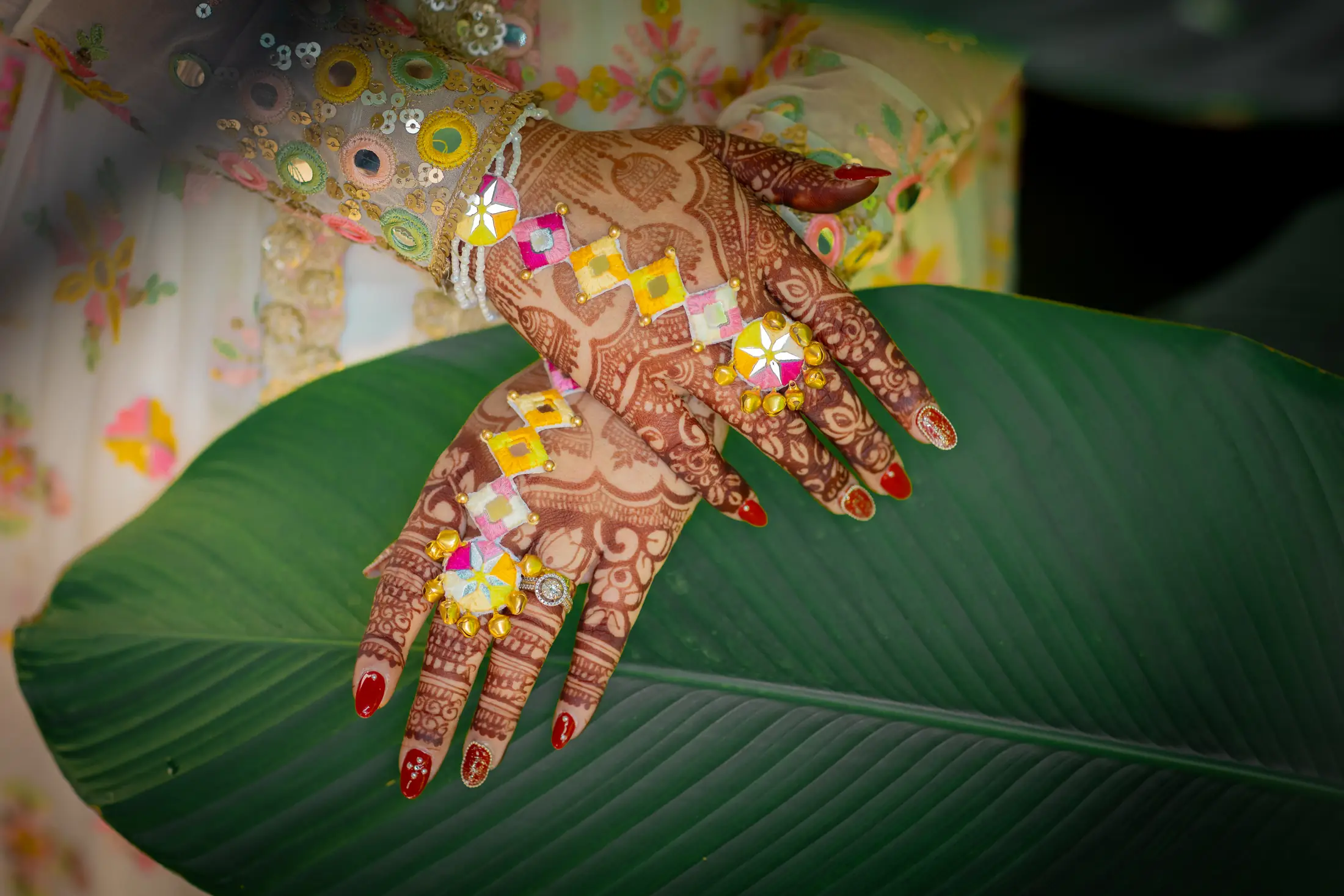 Shivangi Benson haldi portrait 33