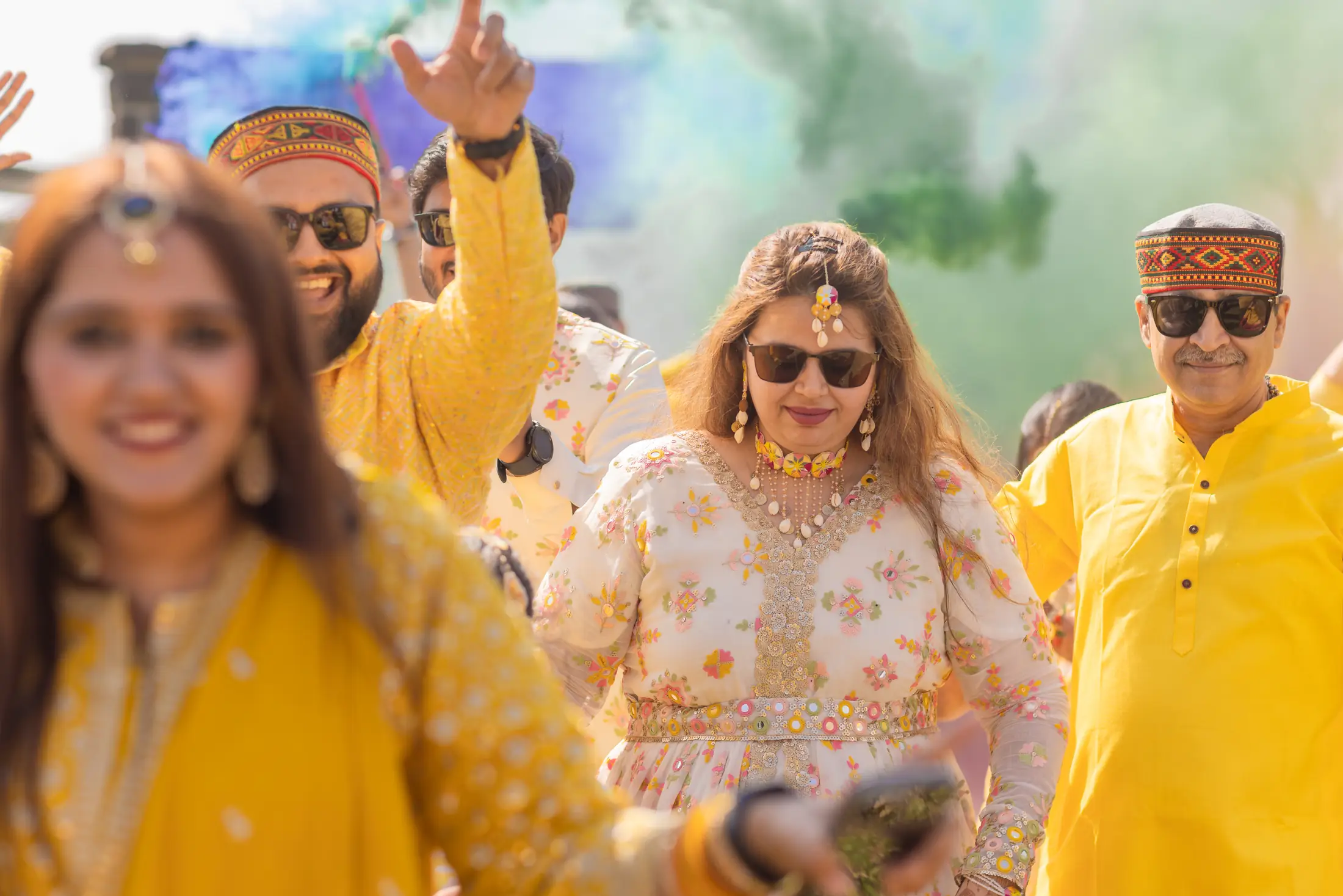 Shivangi Benson haldi portrait 37