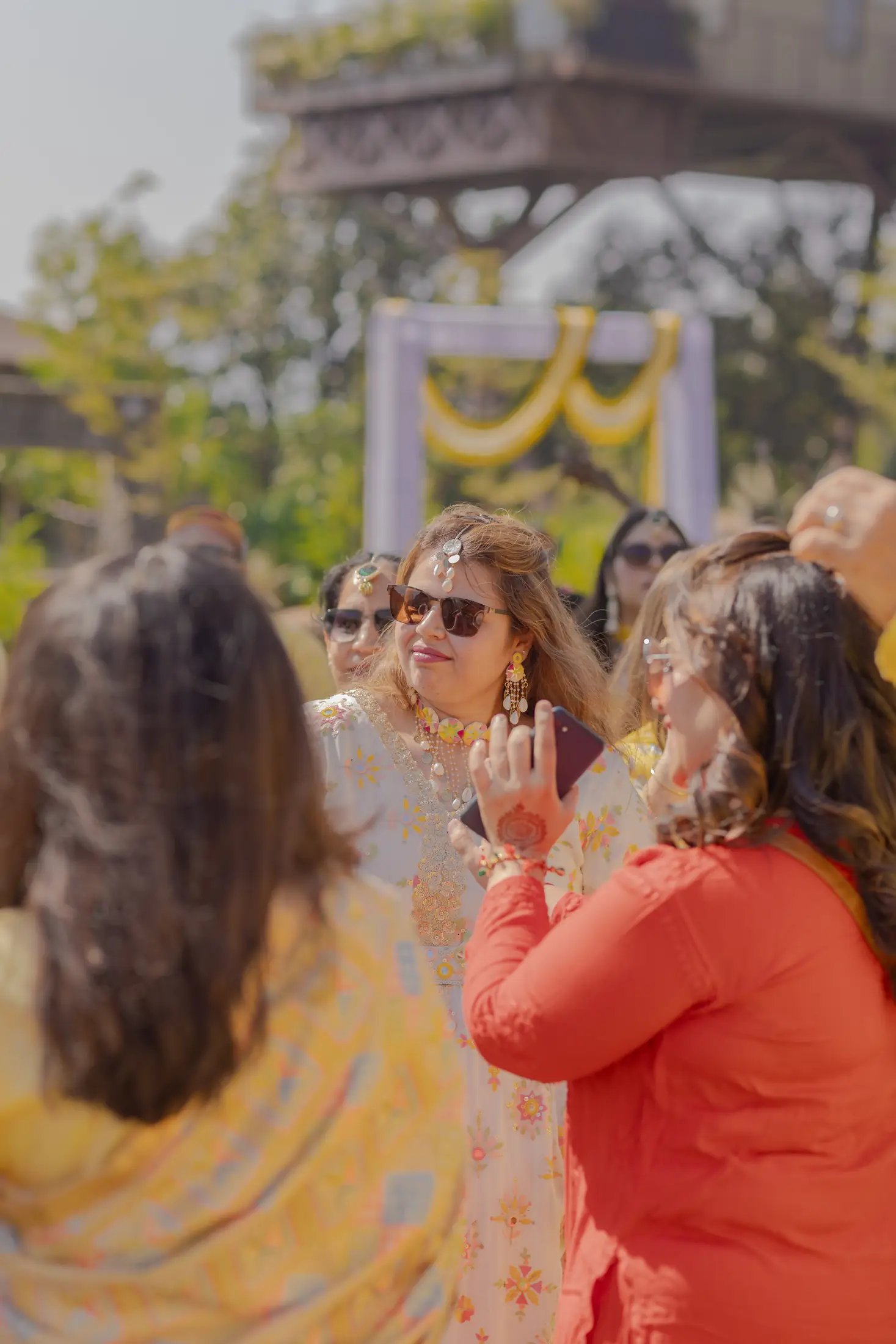 Shivangi Benson haldi portrait 43