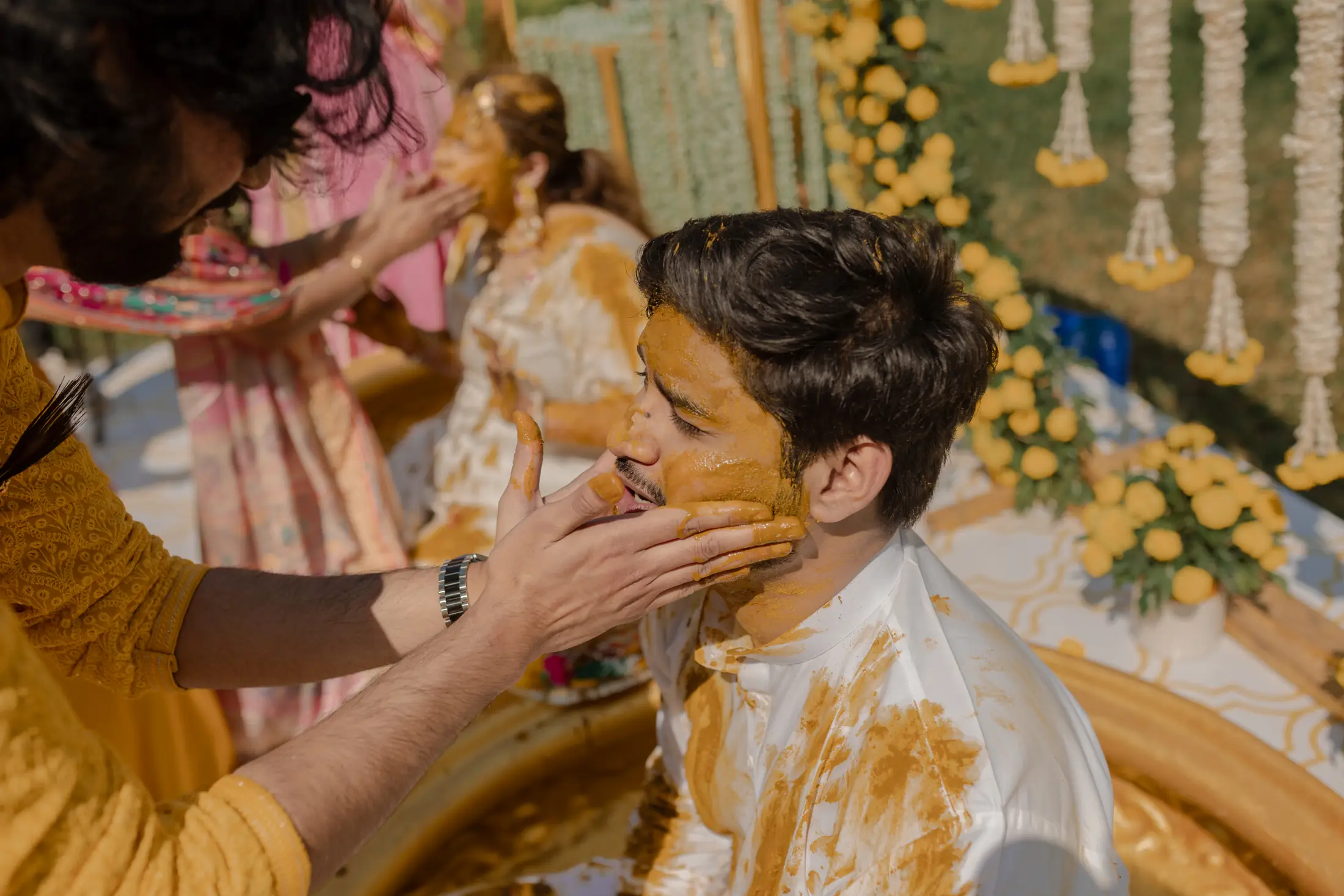 Shivangi Benson haldi portrait 52