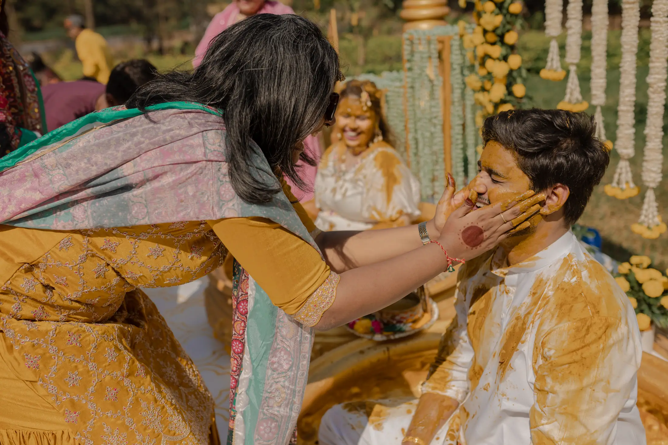 Shivangi Benson haldi portrait 54
