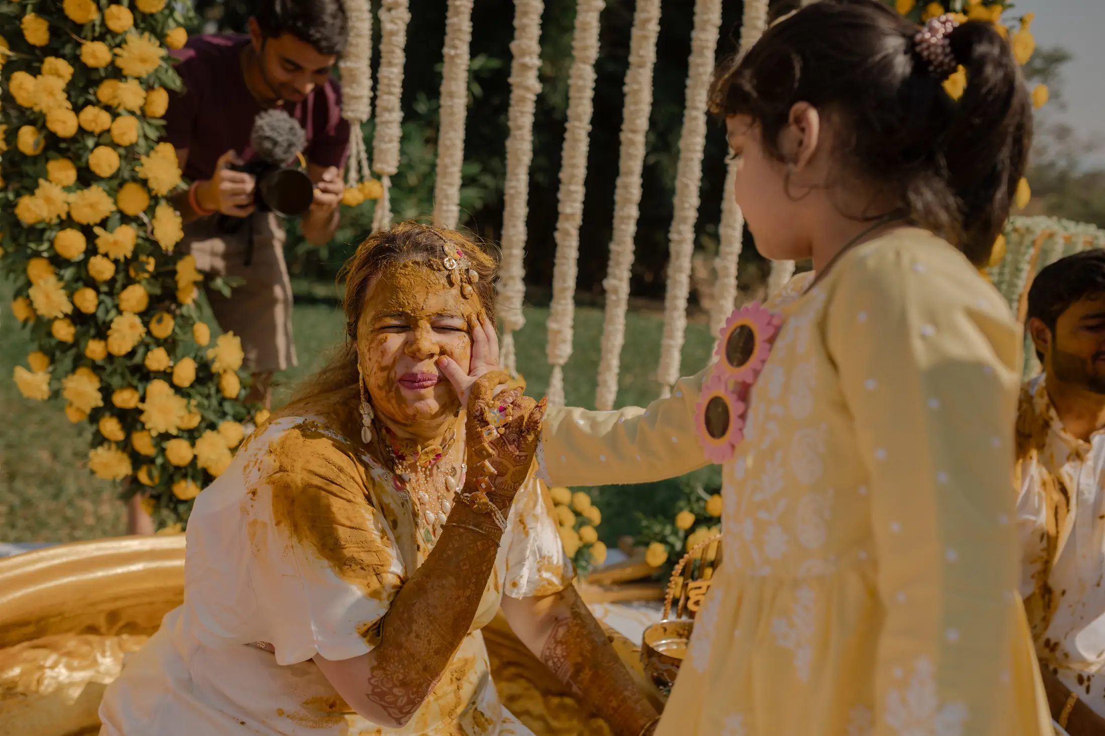 Shivangi Benson haldi portrait 56