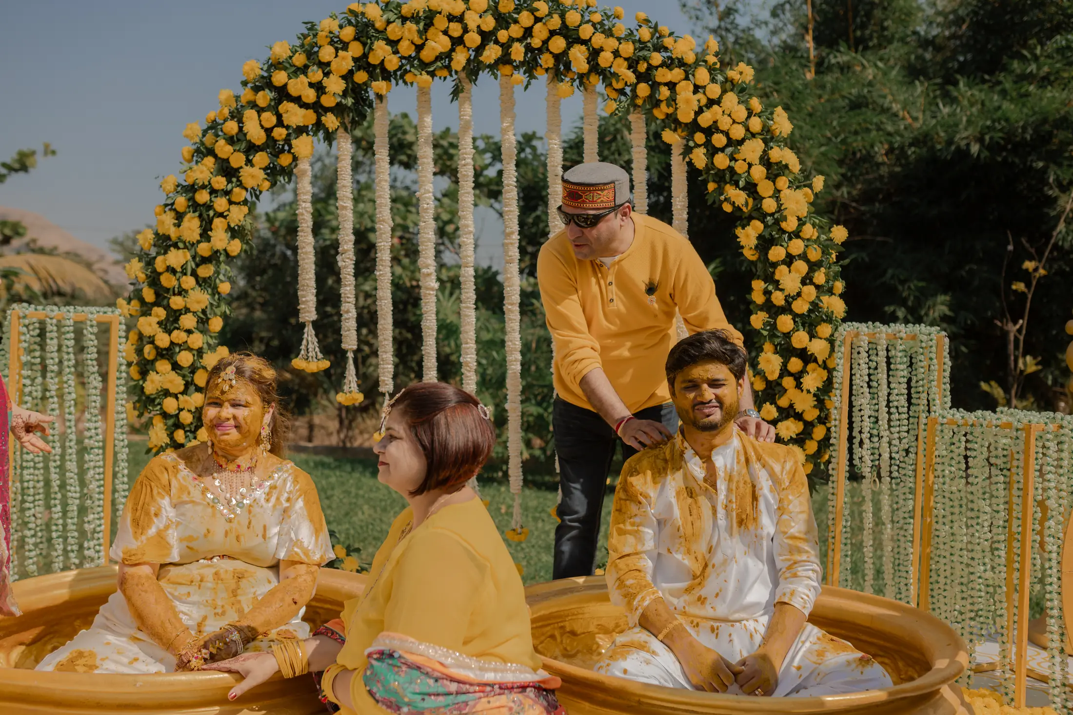Shivangi Benson haldi portrait 57