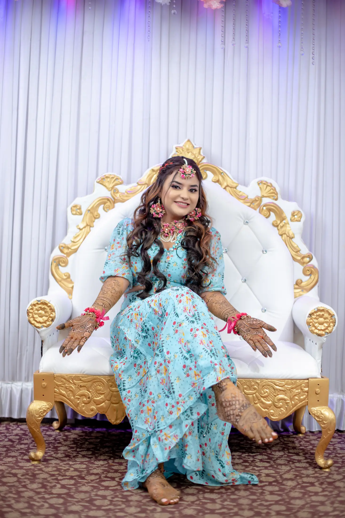 Sandhya Hotwani mehendi portrait 24