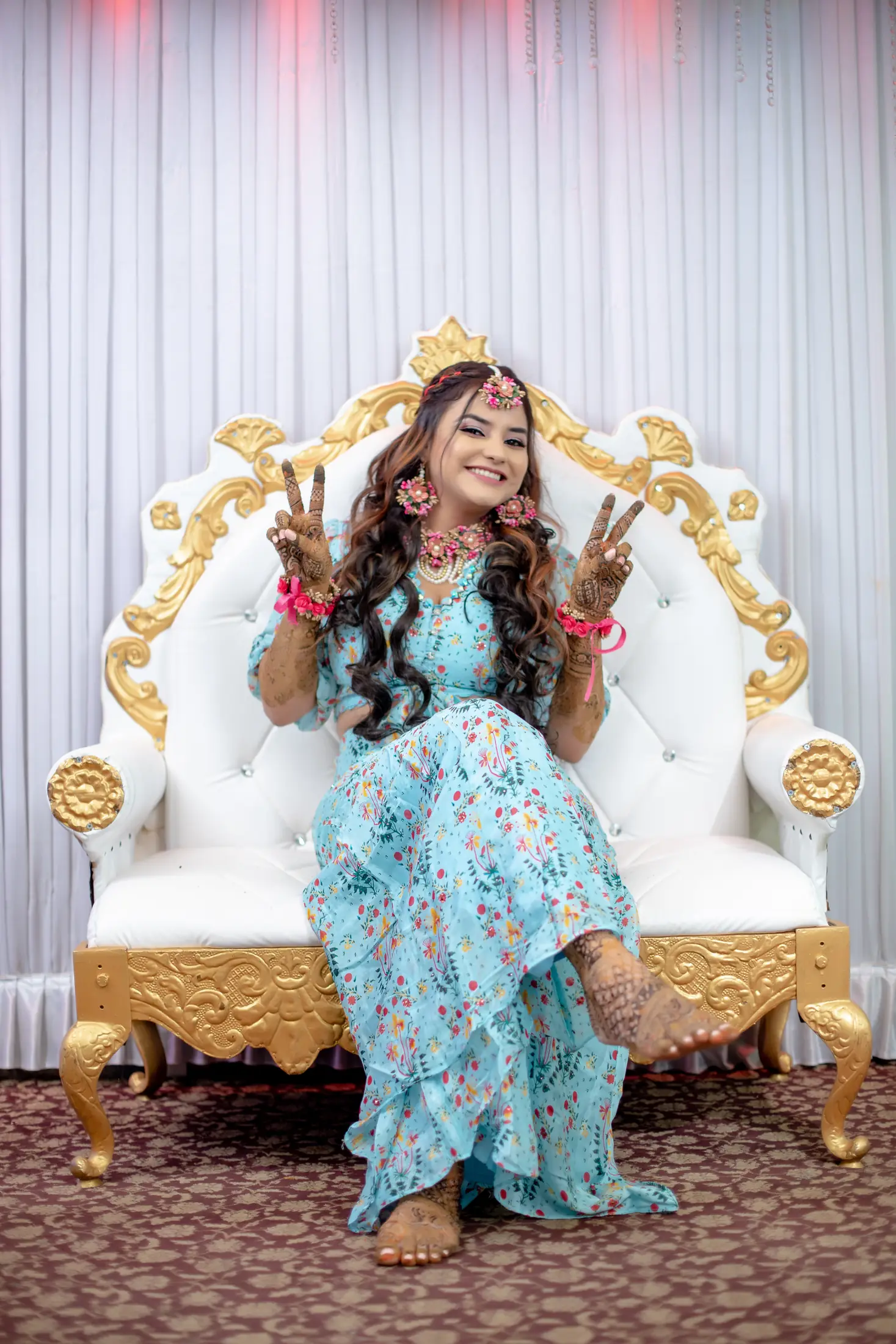 Sandhya Hotwani mehendi portrait 25