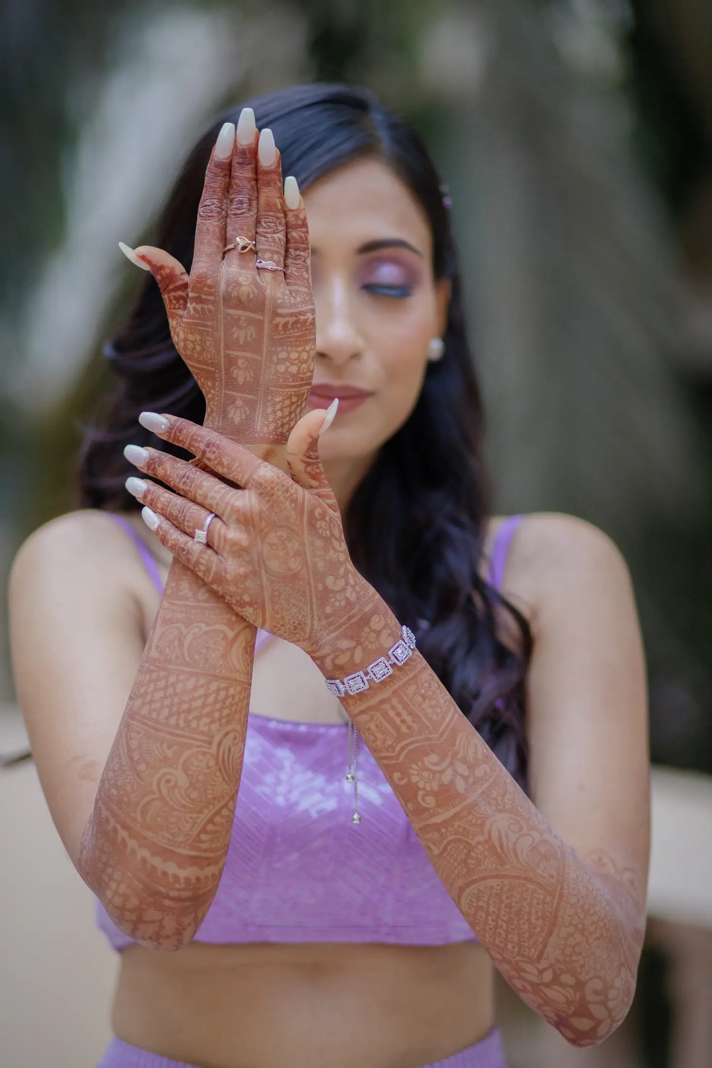 Pramodini mehendi portrait
