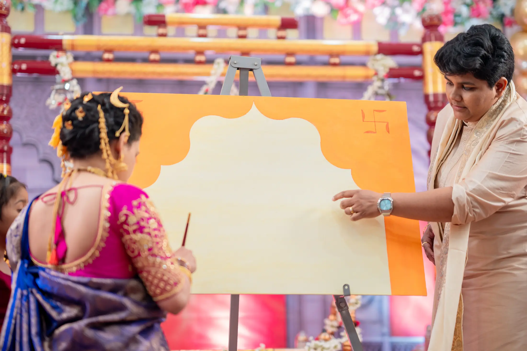 Vedant naming ceremony candid portrait 5