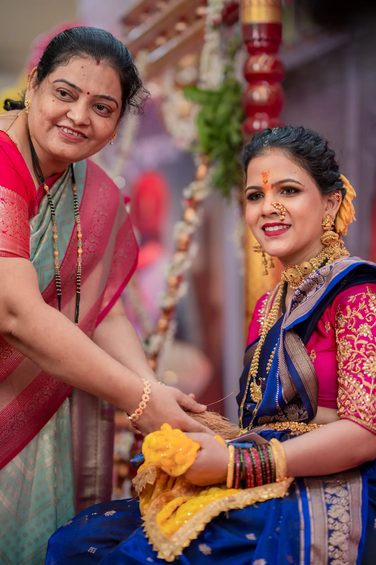 Vedant naming ceremony candid portrait 20